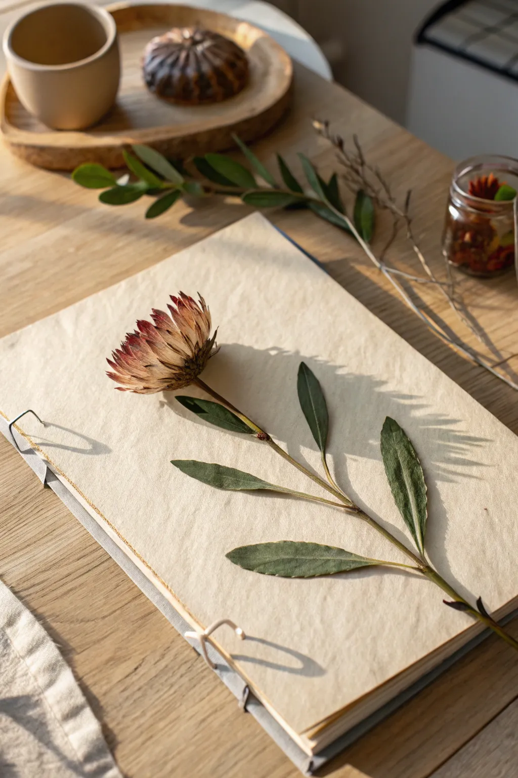 Bring nature into your memories with a touch of dried floral elegance.