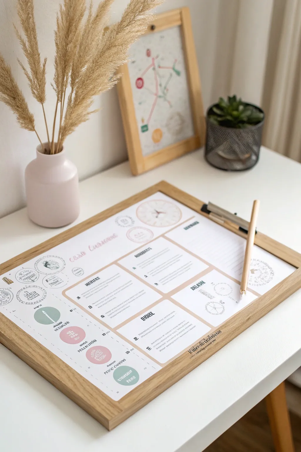 Transform your family's dreams into reality with a thoughtfully designed vision map. #DreamPlanning #ScandiBohoStyle