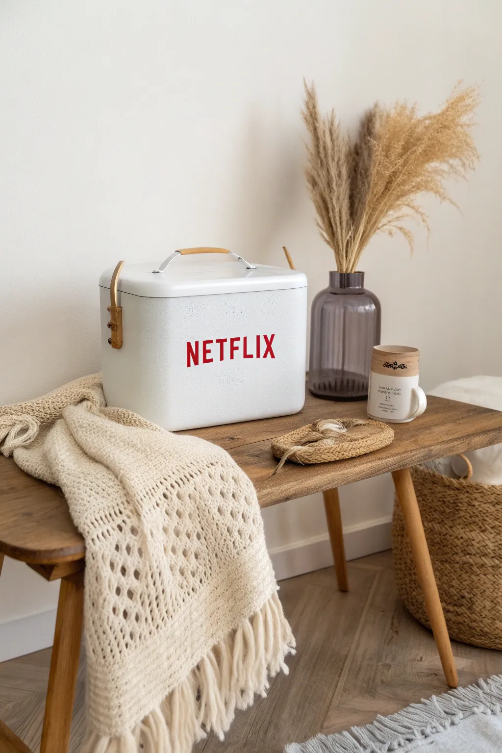 Chill vibes with a touch of Netflix magic – a perfect blend of minimalist and Boho for your Halloween costume inspiration!