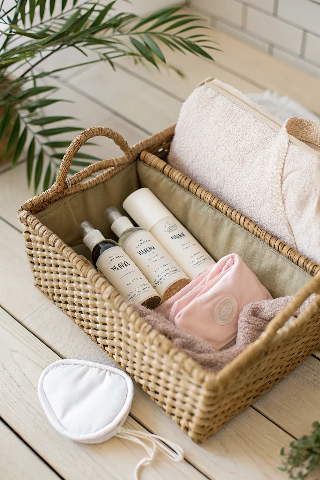 Elevate your next adventure with this chic travel essentials basket — the perfect gift for your wanderlust-filled Galentine!