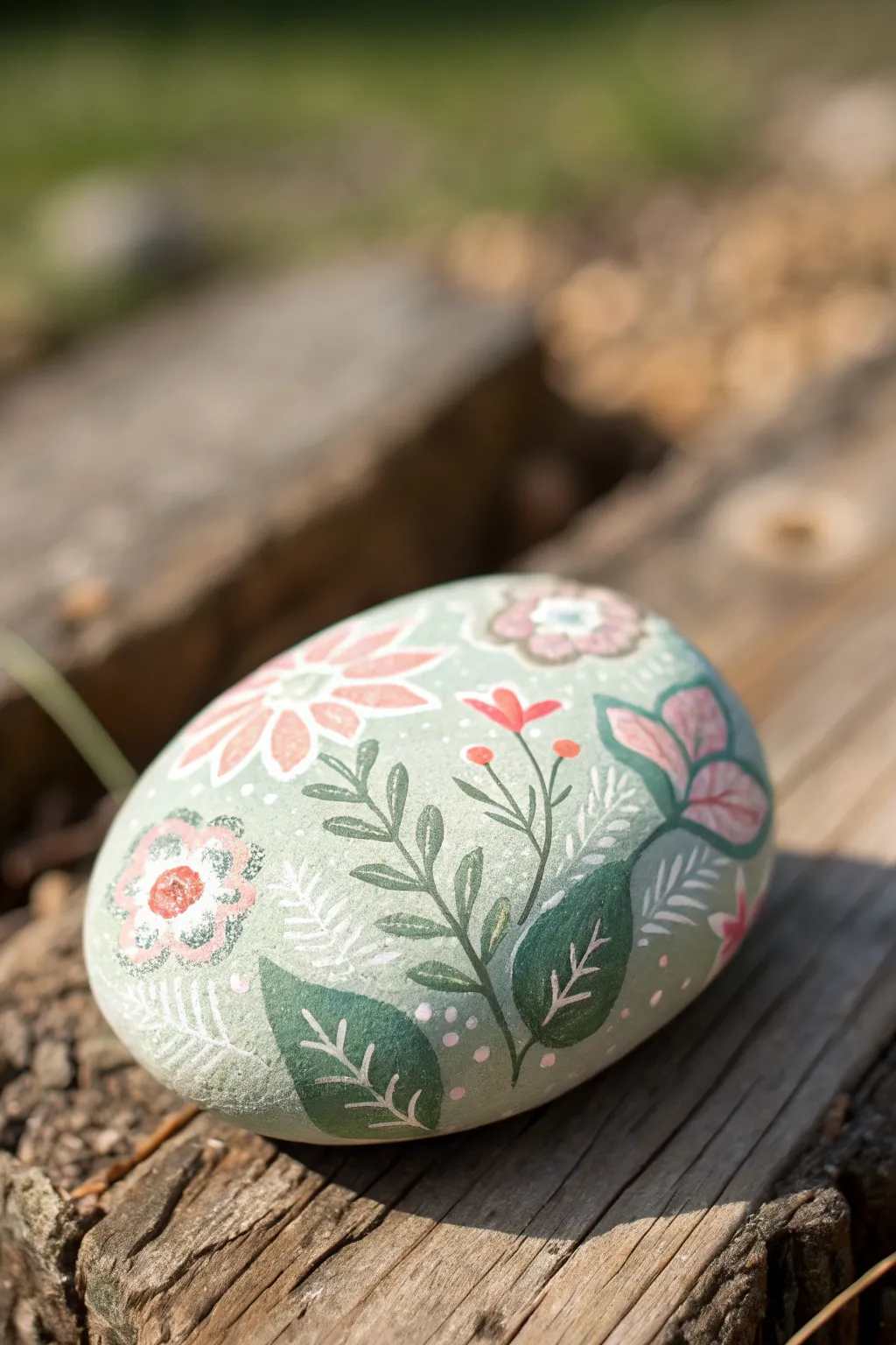 Craft your own little masterpiece with these charming painted rocks—perfect for adding a touch of nature-inspired elegance to any space.