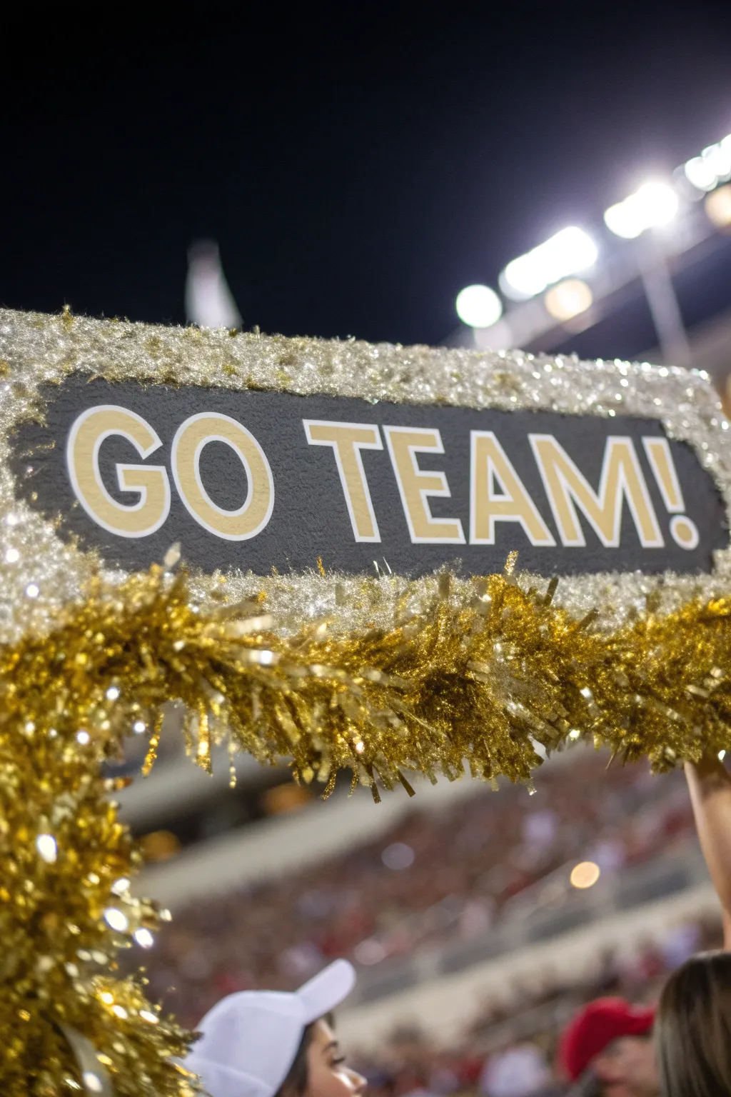 Shine bright on game day with dazzling craftsmanship.