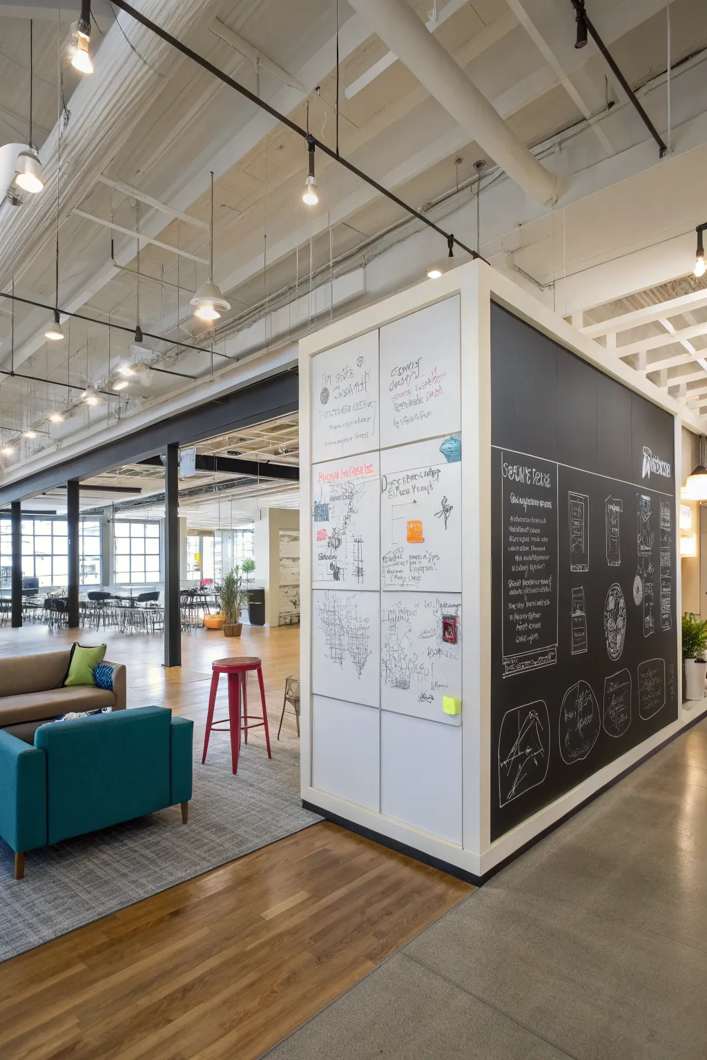 Unleash creativity with an interactive wall.
