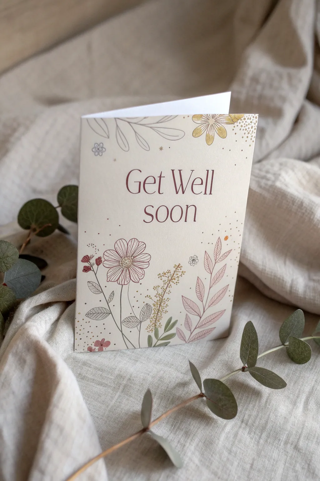 Send love and light with a touch of sparkle: A handcrafted card to brighten Grandma's day.