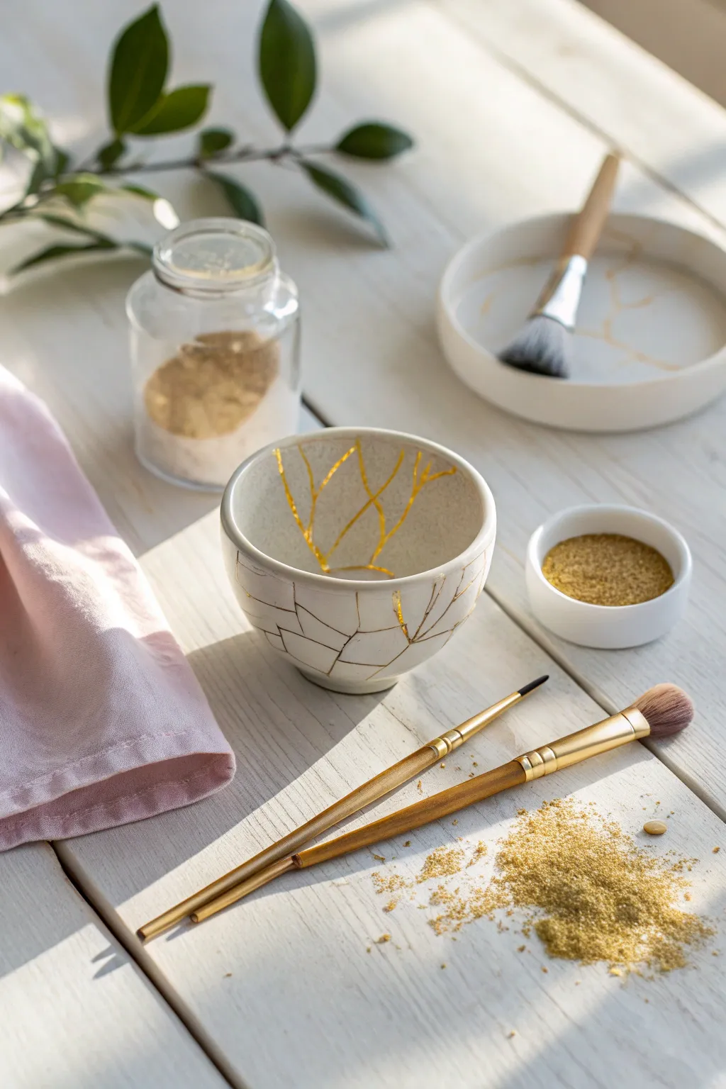 Embrace the beauty of imperfection with a Kintsugi Kit – where every crack tells a story of resilience and artistry.