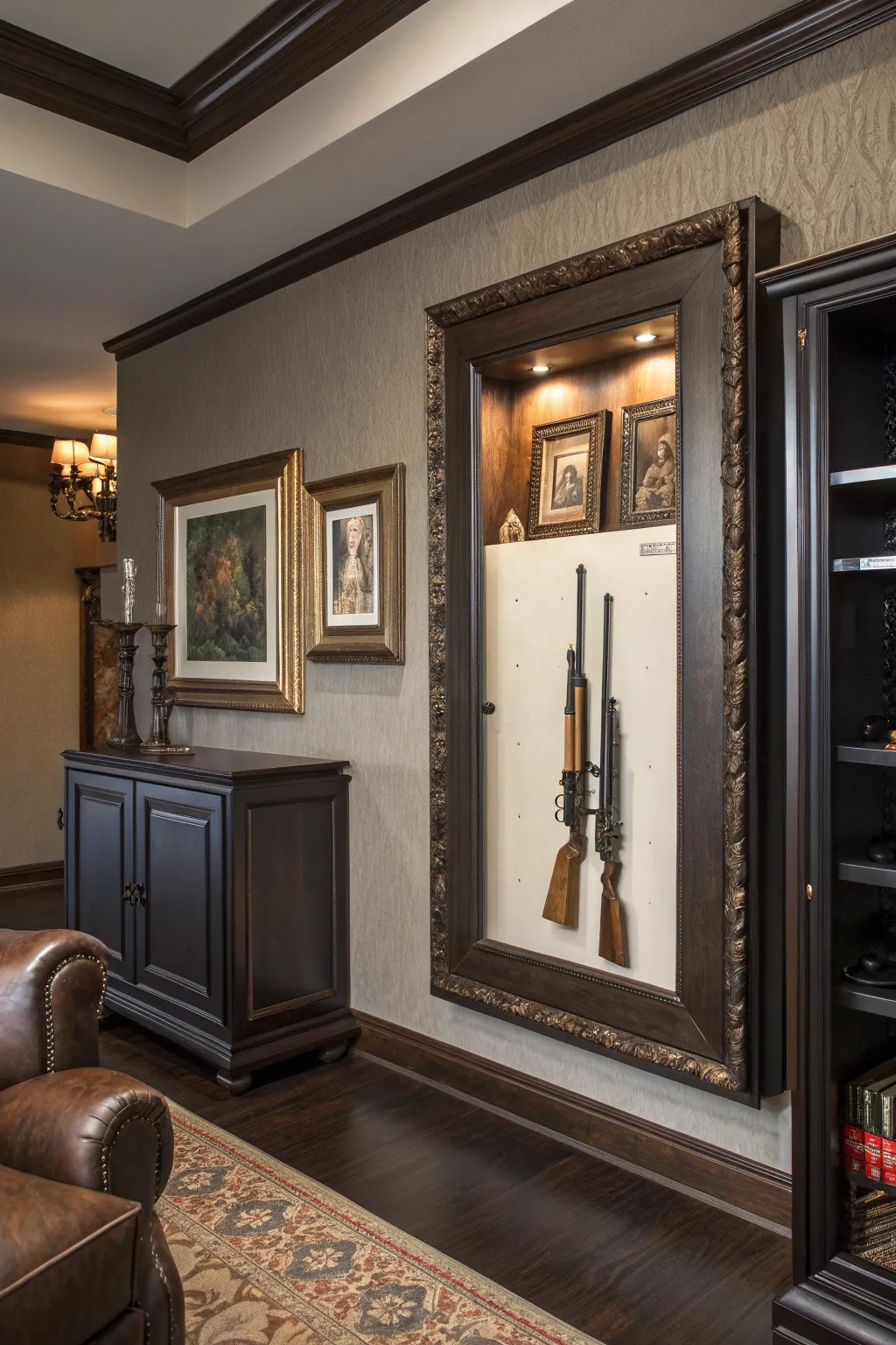 Masterpiece in Disguise: Elevate your space with art that conceals and protects.