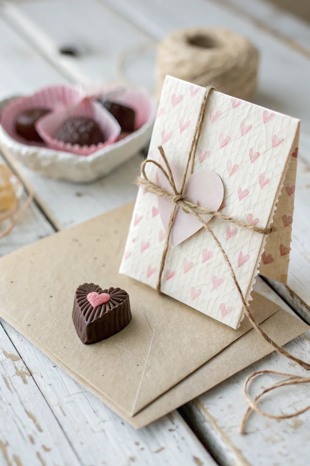 Sweeten your Valentine's Day with a touch of handmade charm and a delectable surprise.