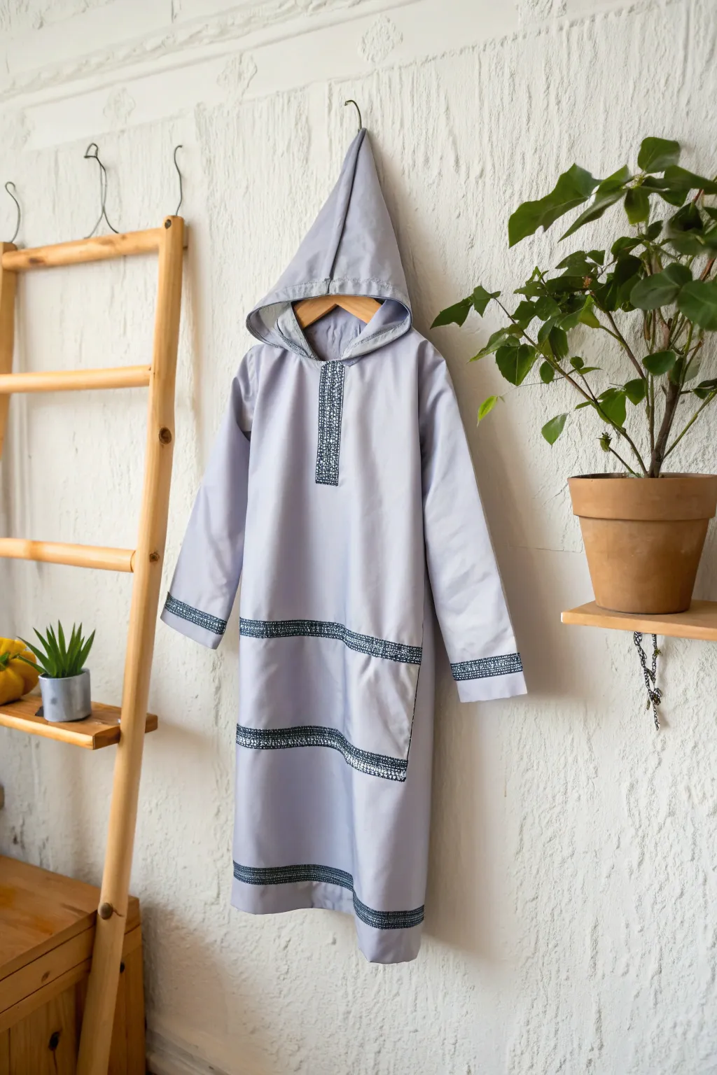Stay stylish and dry with this chic, weather-resistant crayon costume—perfect for any outdoor event!