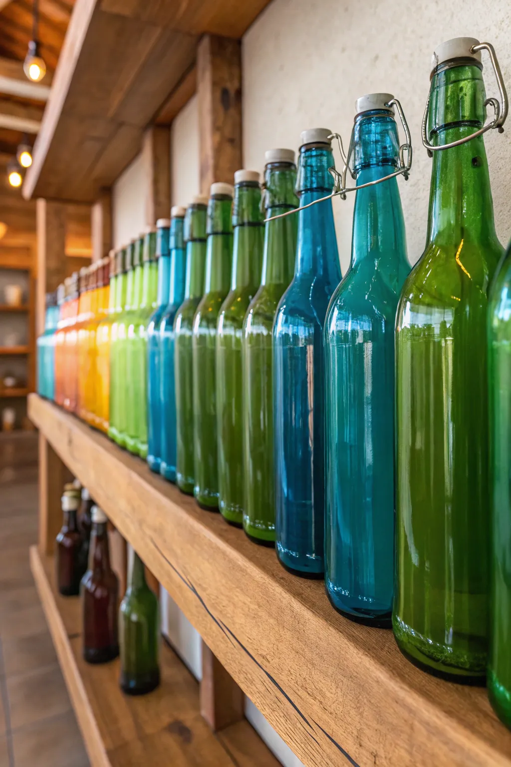 Decorate sustainably with eco-friendly glass painting.