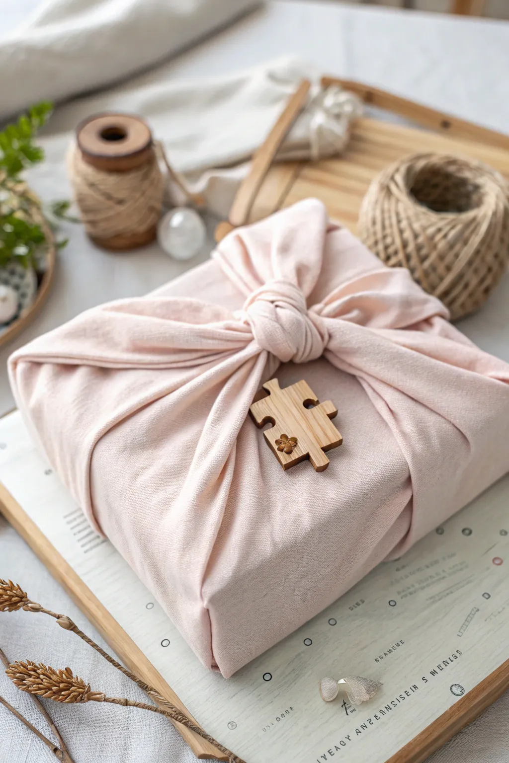 Unwrap the mystery: A gift that engages the mind before the heart.