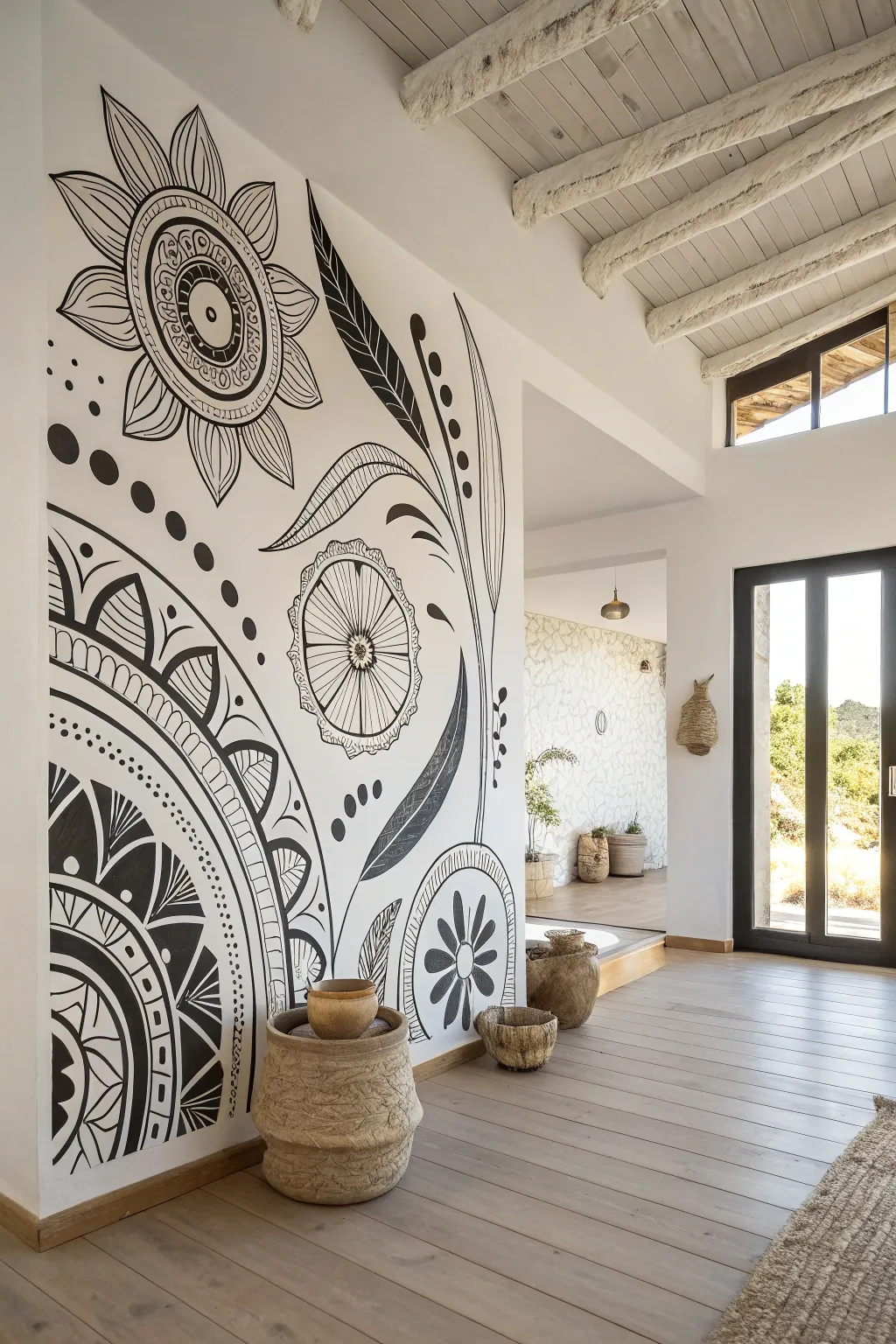 Transform your space with the elegance of Notan: where shadows and light dance in perfect harmony.
