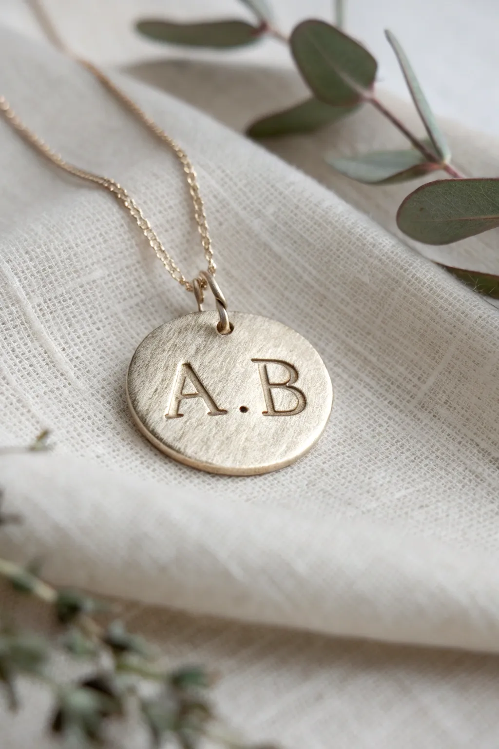 Carry a piece of you everywhere with these beautifully crafted personalized initial pendants.