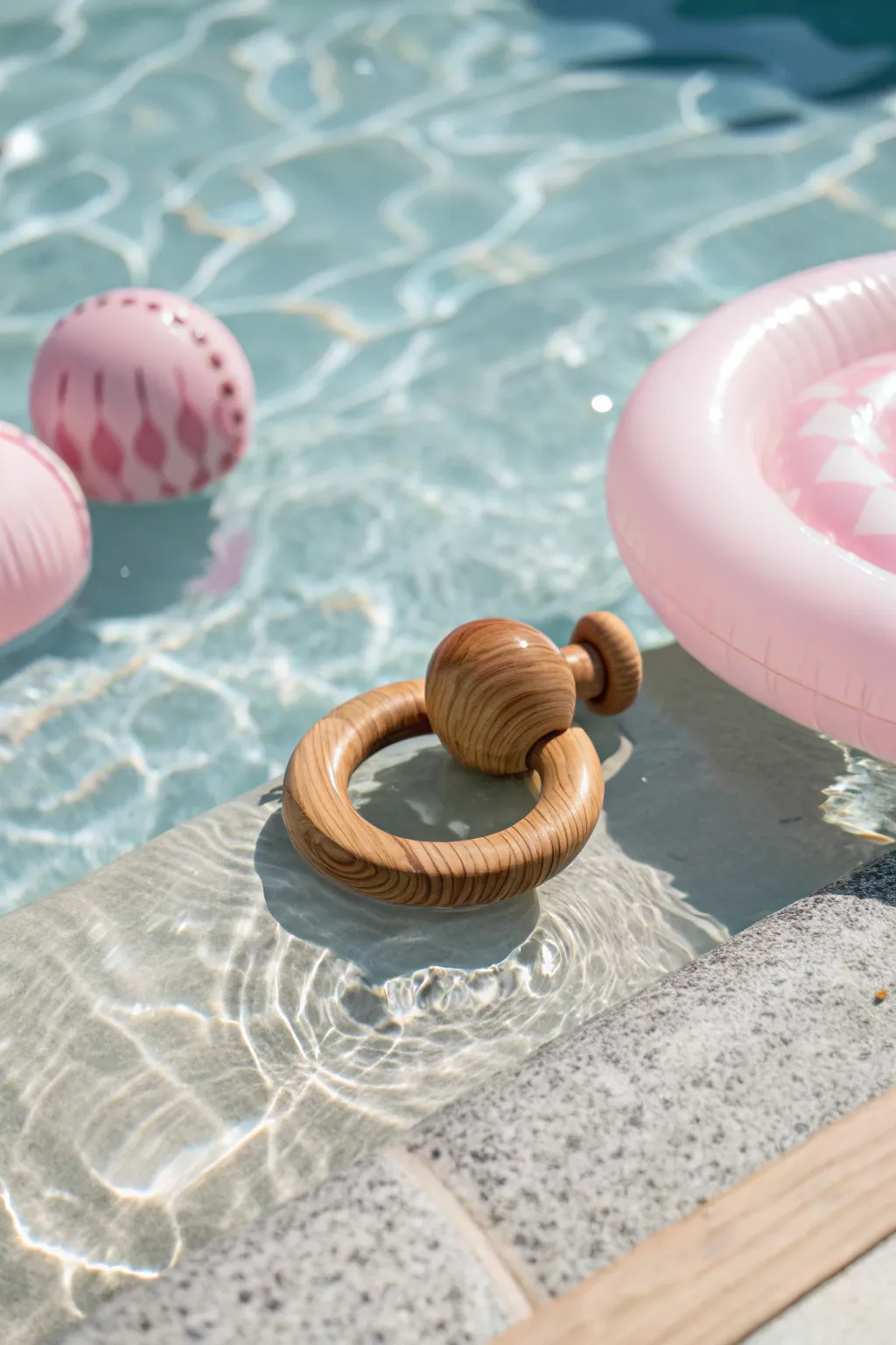 Make a splash with your announcement: A sunlit surprise for your little one's debut!