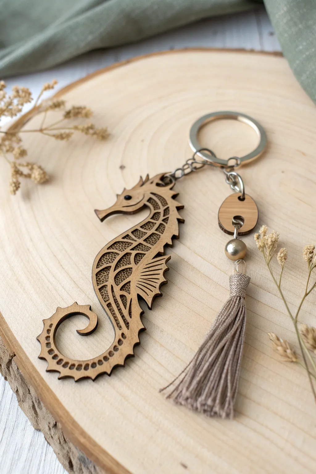 Unlock your imagination with this enchanting laser-cut dragon keychain, where fantasy meets minimalist elegance.