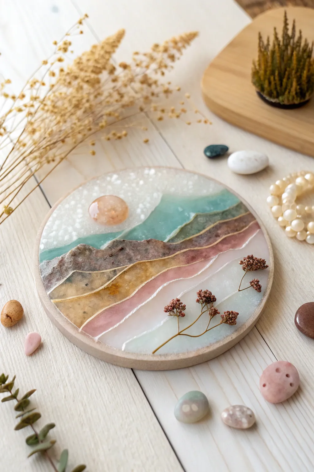 Engage with Art: Discover the beauty of interactive resin creations that invite your personal touch.
