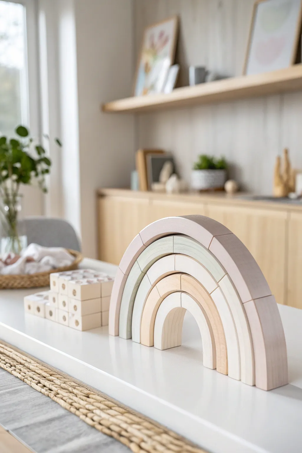 Craft your own architectural masterpiece with magnetic tiles. Let your creativity bridge the gap between simplicity and elegance.