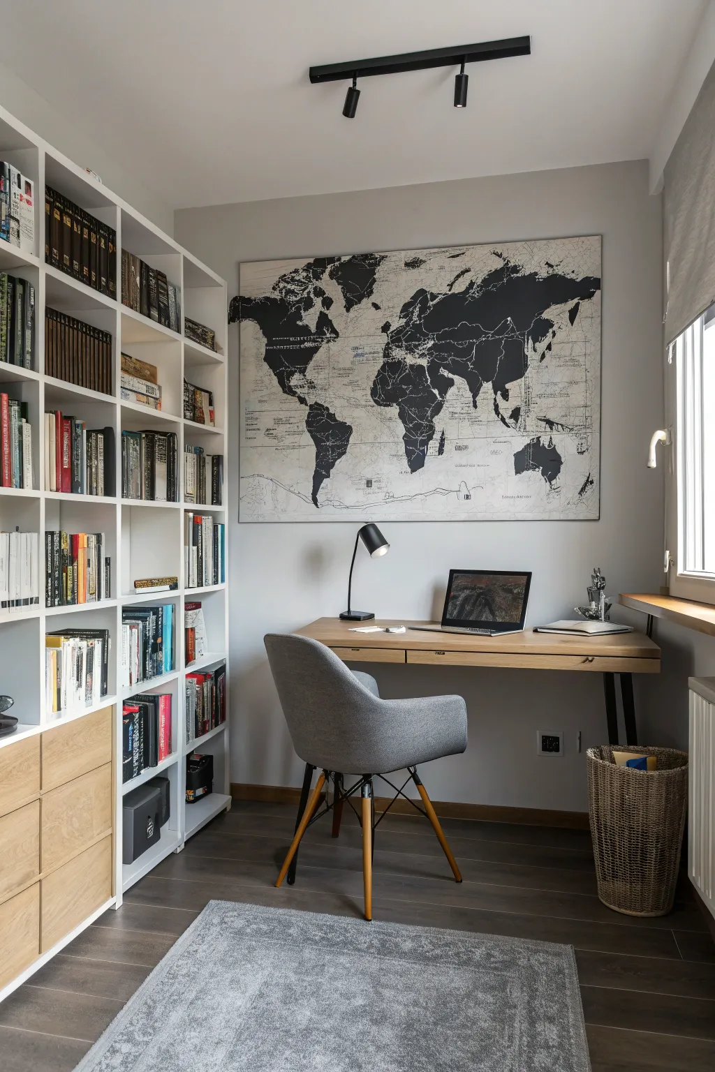 Industrial maps blend style and function.