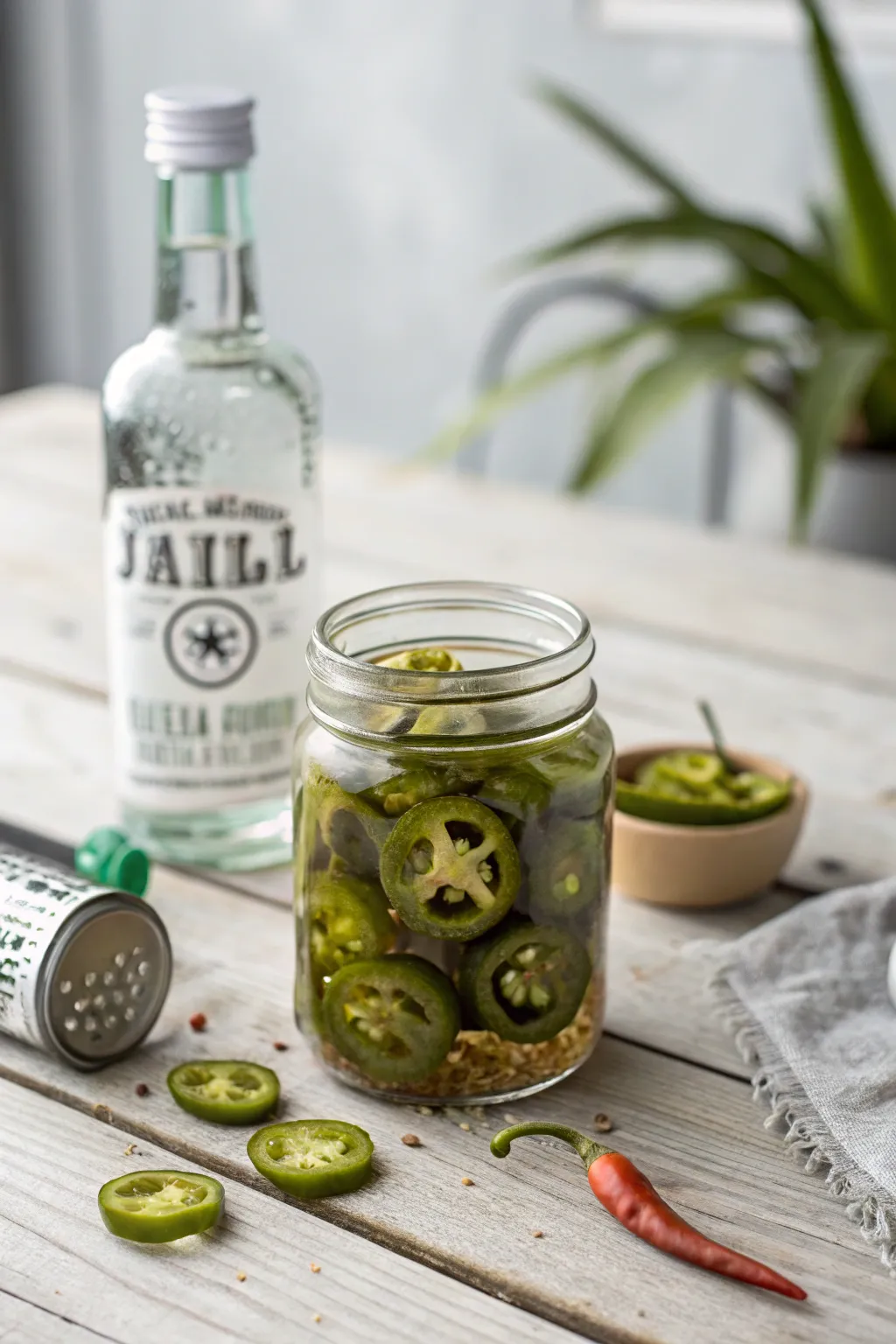 Add a touch of spice to your gift-giving with this exquisite Jalapeño Margarita set!