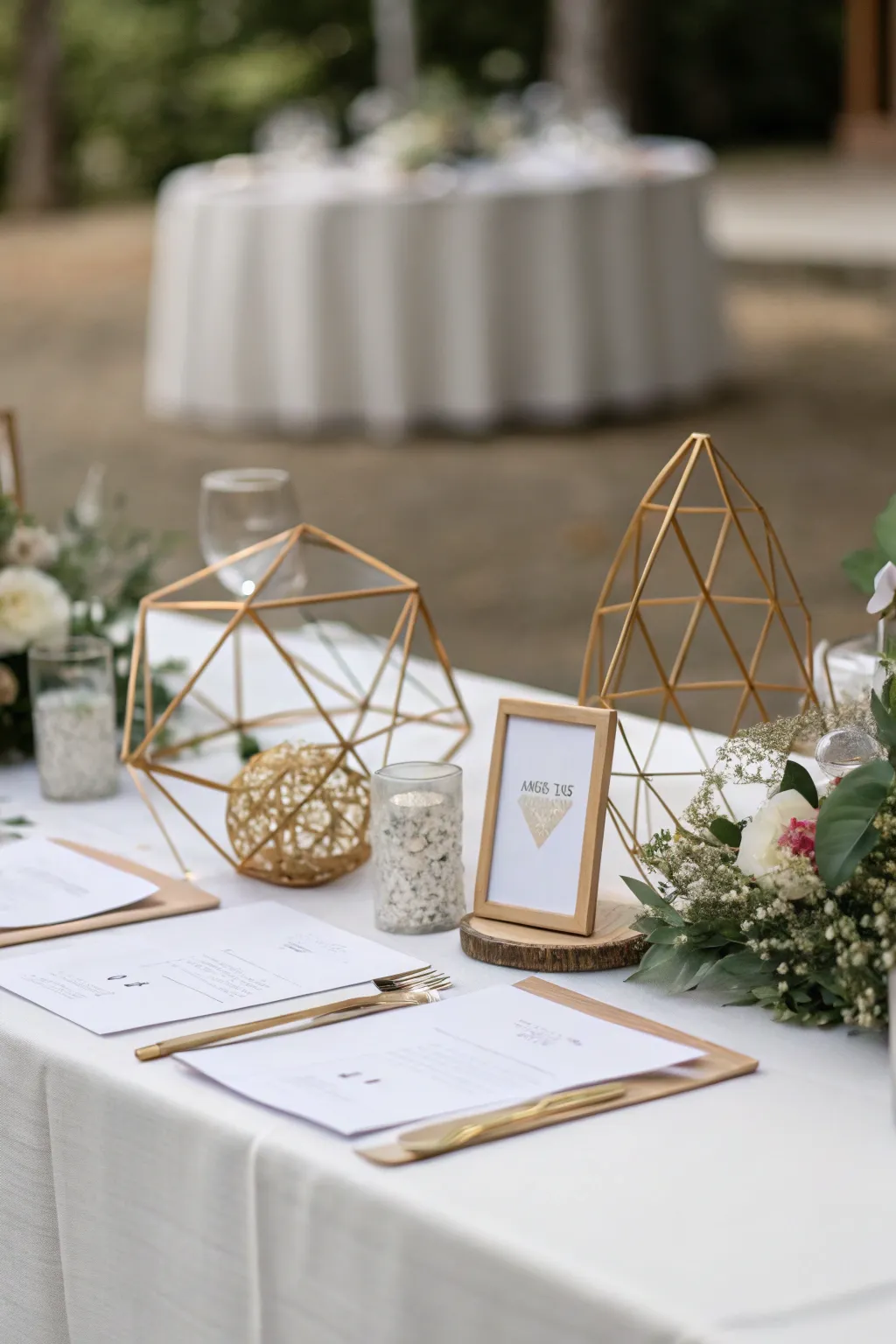 Personalized details that add a unique touch to minimalist weddings.