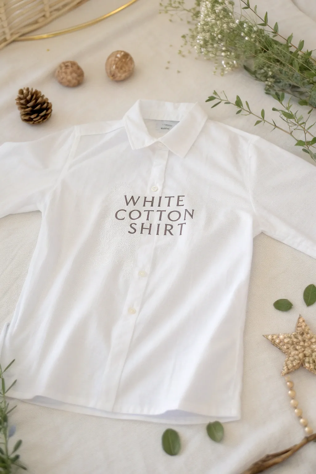 Add a touch of sparkle to your wardrobe with this elegant monogrammed shirt.