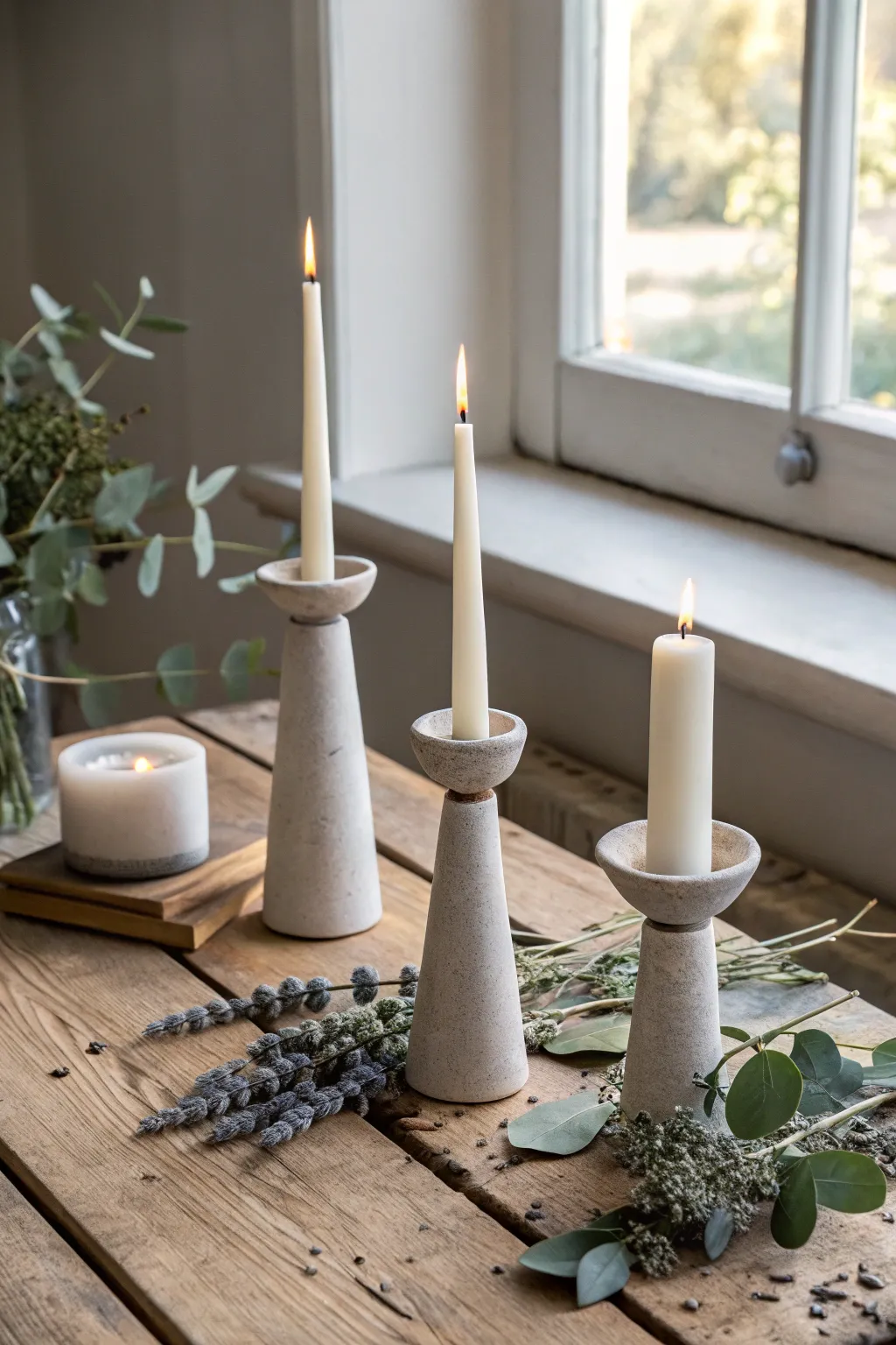 Transform any room into a serene oasis with a customized candle set, perfect for Mother's Day.