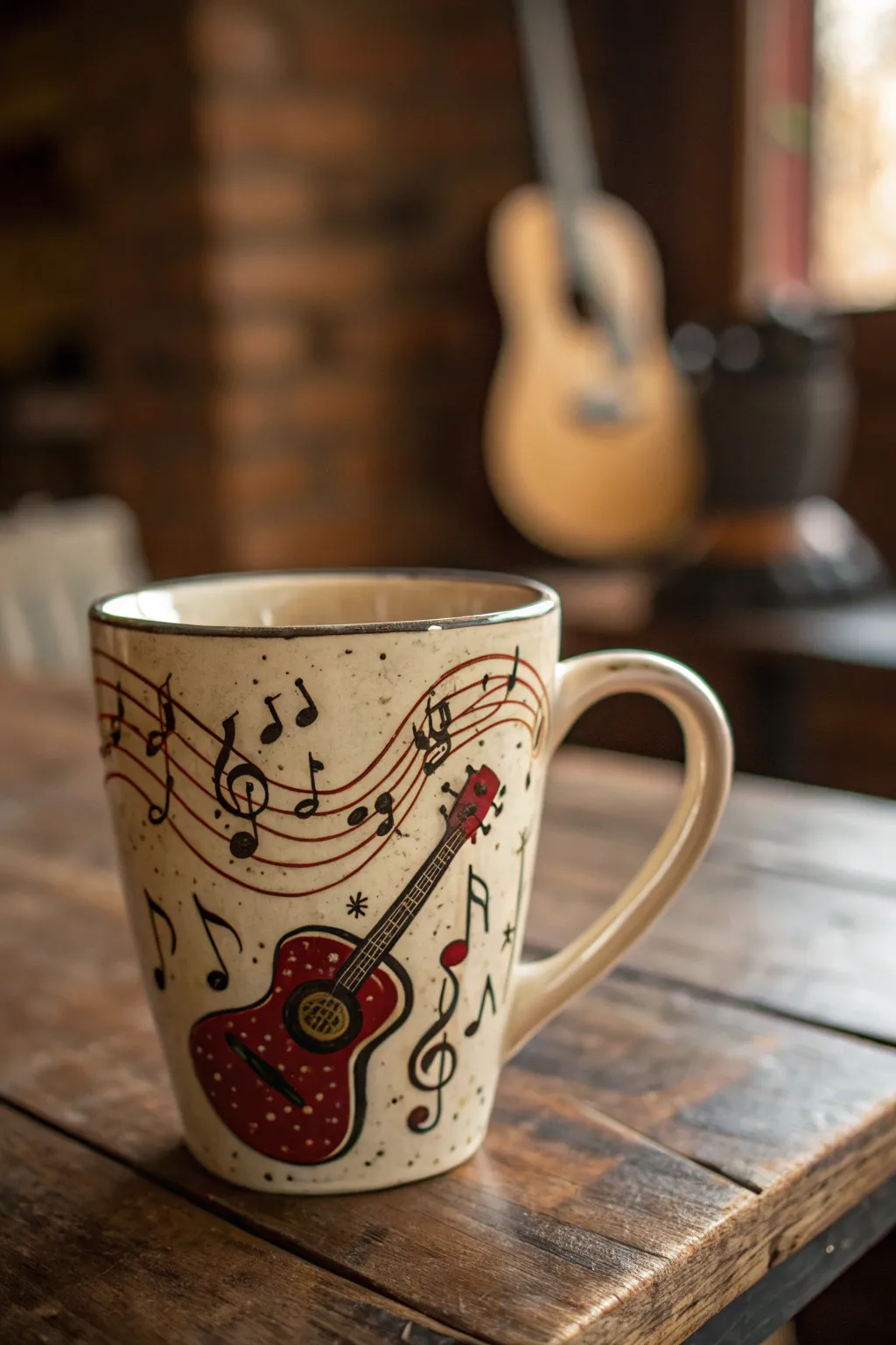 Sip your coffee with a symphony of style. 🎶☕ #Craftsmanship #MusicLover