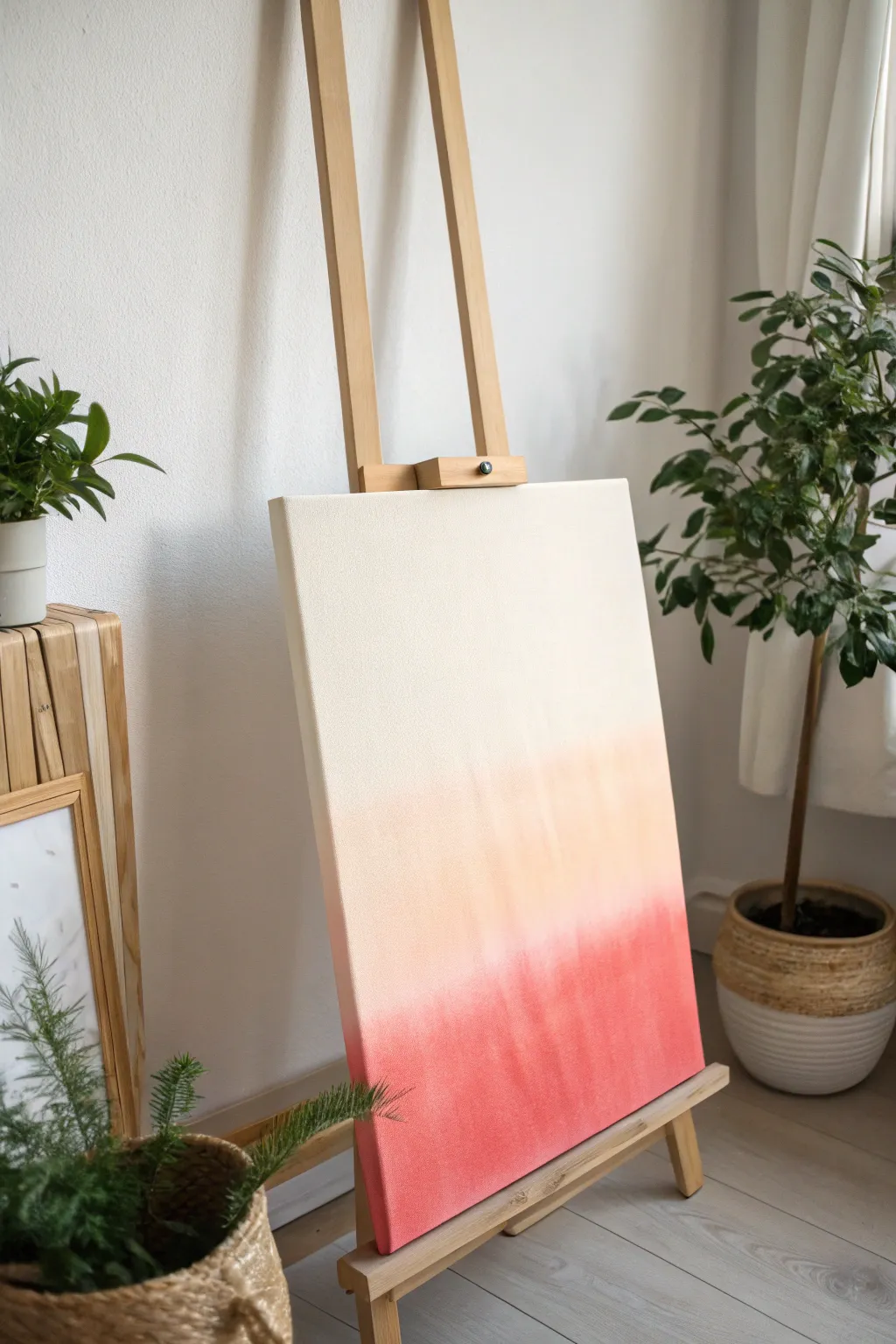 Discover the unexpected charm of a subtle ombre with a bold pop of color. #CreativeSurprise