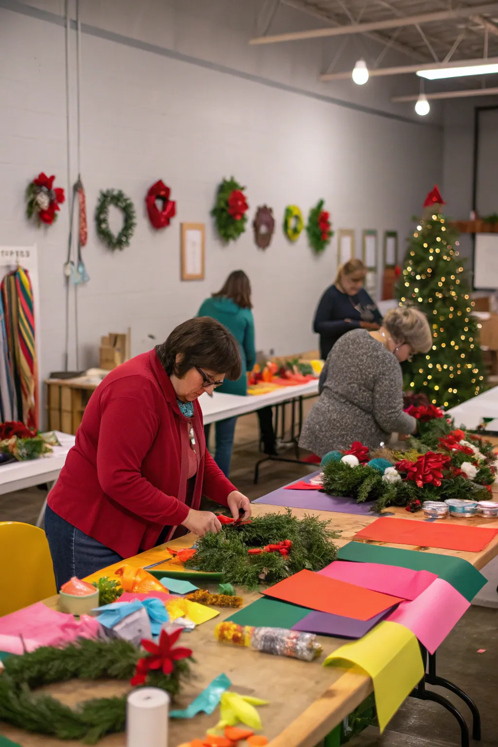 A seasonal decor workshop that inspires creativity.