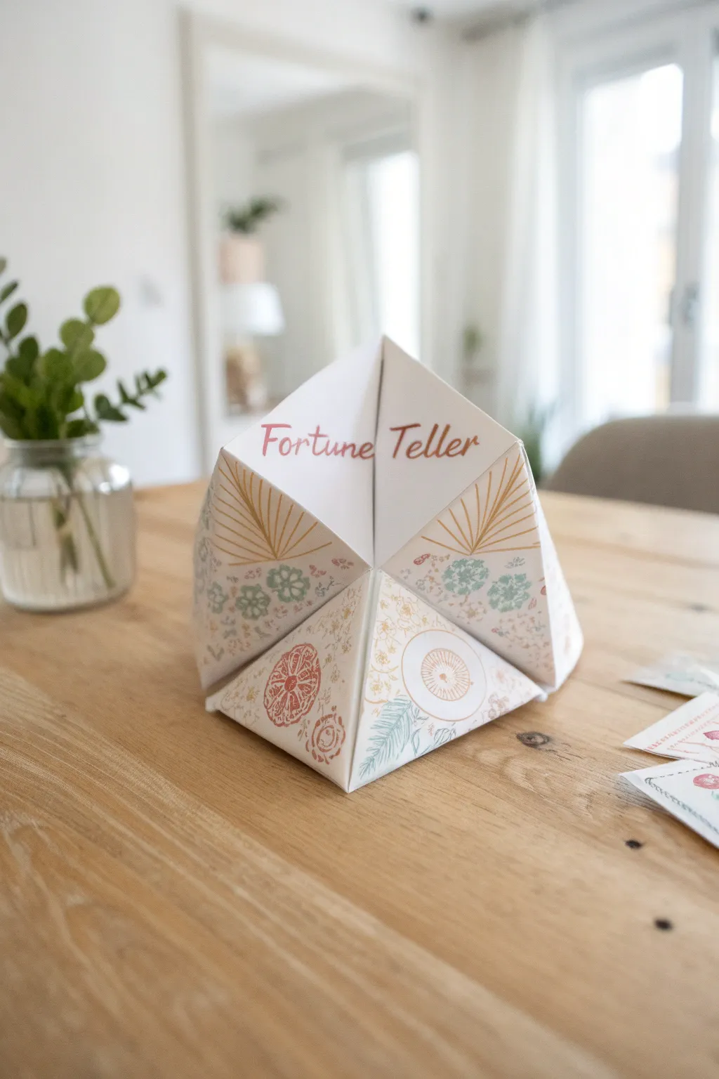 Discover unexpected wisdom with a touch of humor in every fold.