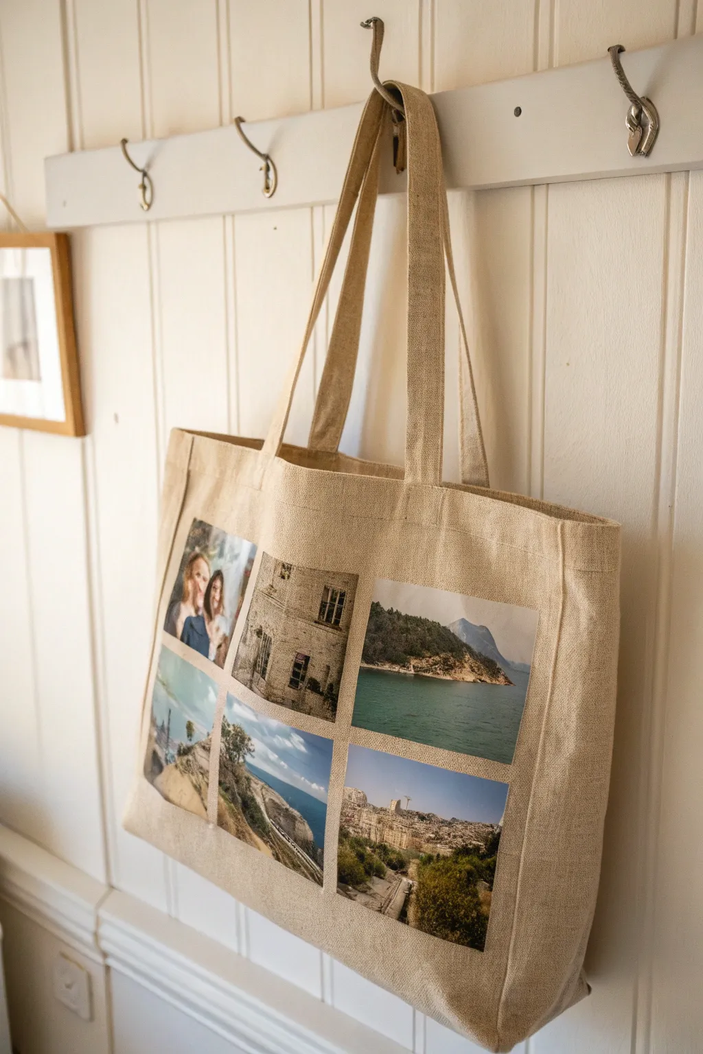 Carry your adventures with you—perfectly captured in a chic photo tote bag.