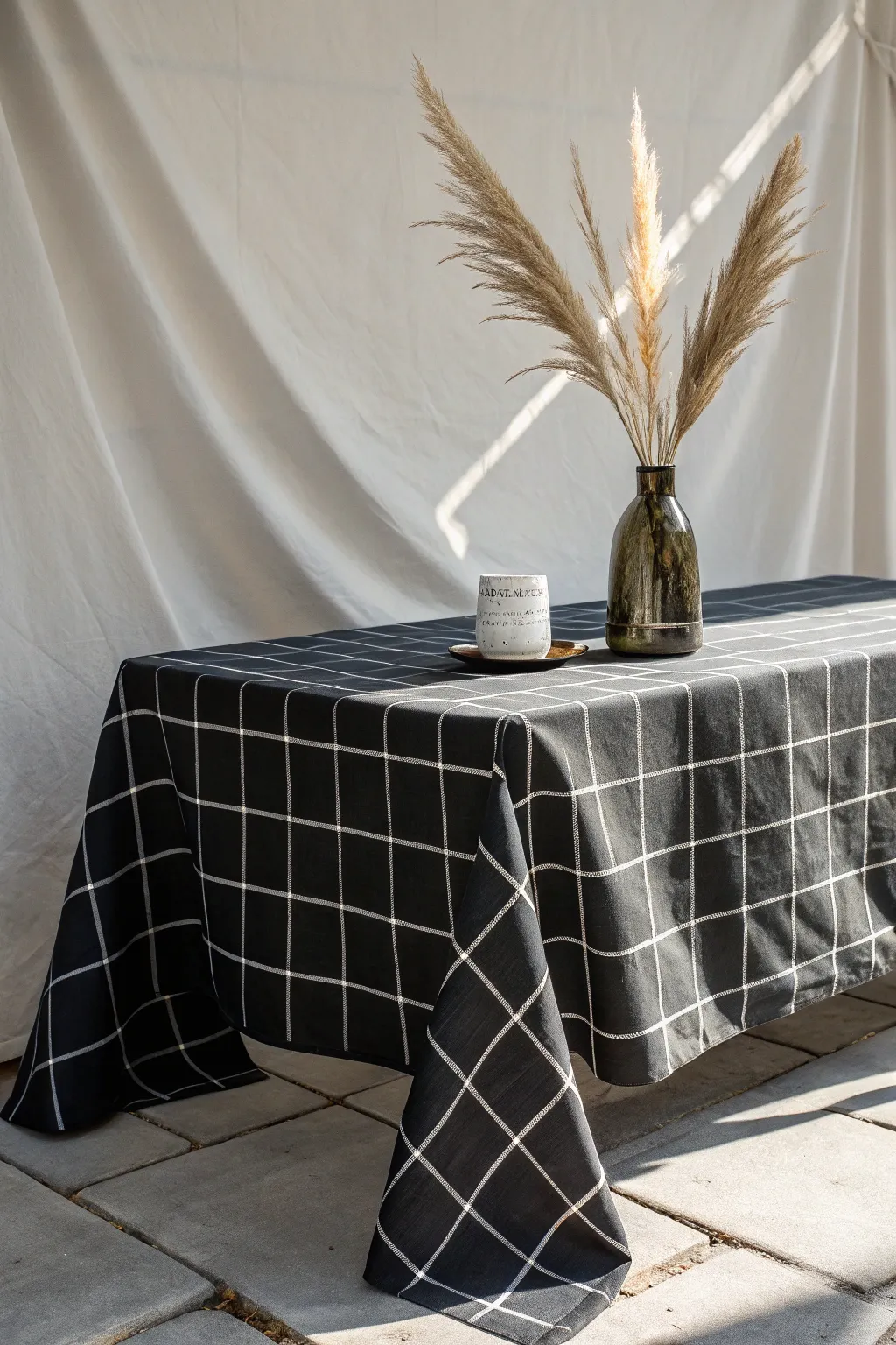 Elevate any space with a timeless black and white backdrop that exudes elegance and versatility.