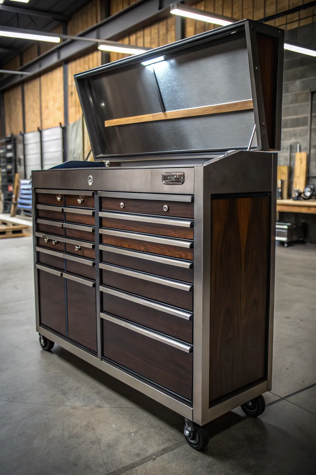 Elevate your workshop organization with a tool chest that's as reliable as your craft.