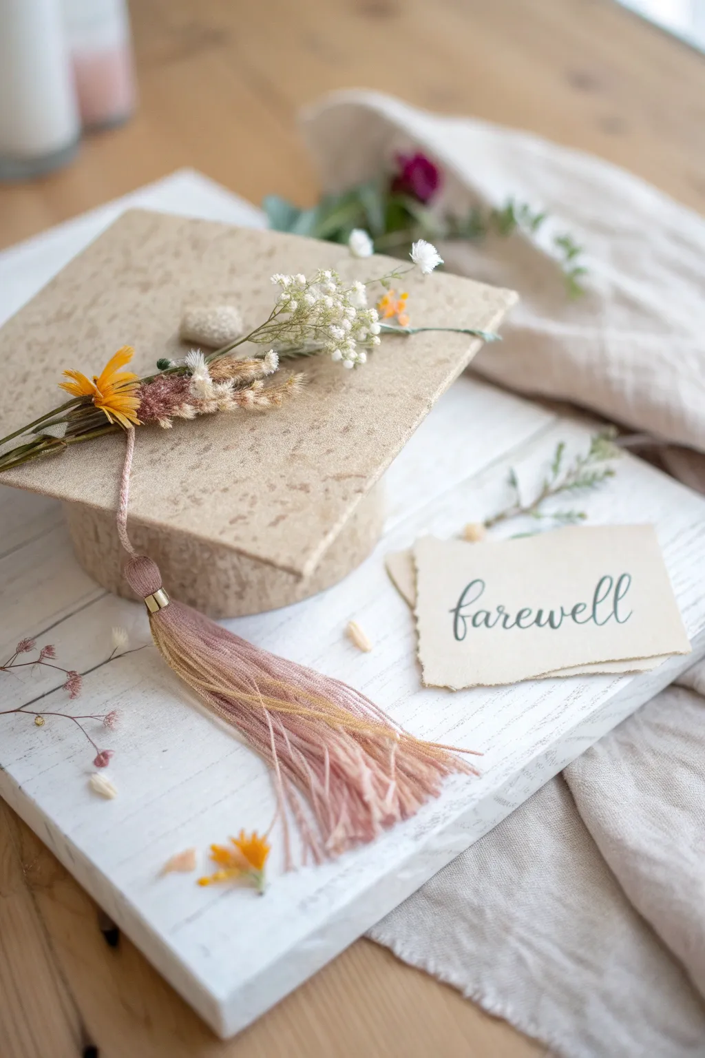 Celebrate creativity and heartfelt goodbyes with handcrafted graduation hats.