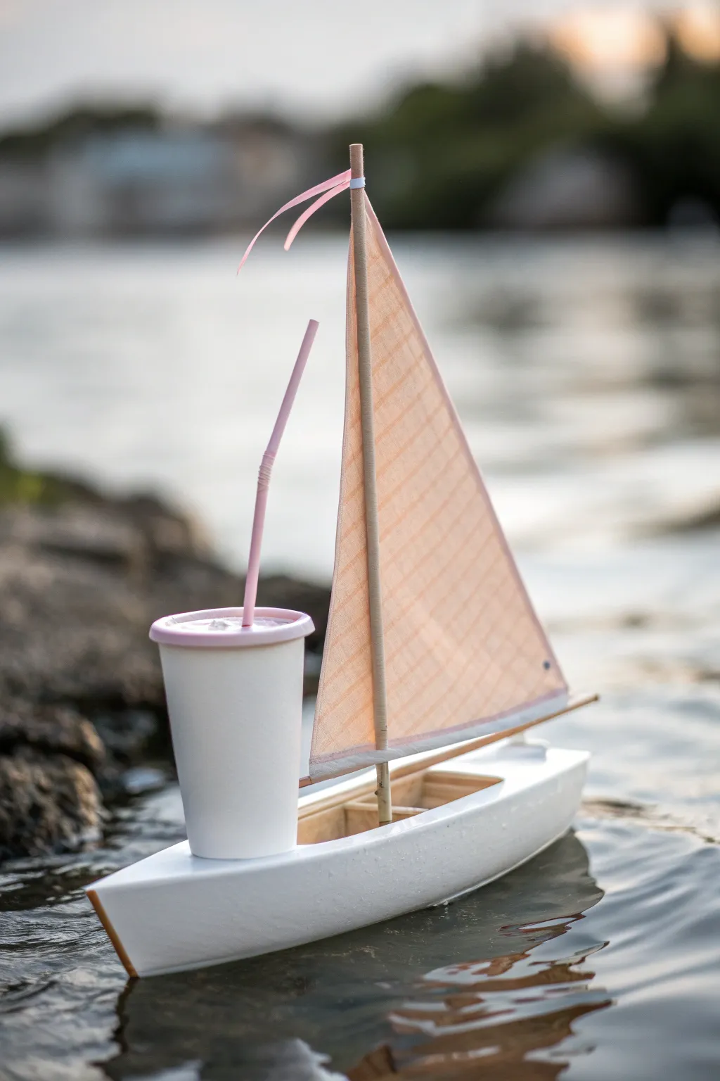 Set sail on a creative adventure with these charming foam cup sailboats!