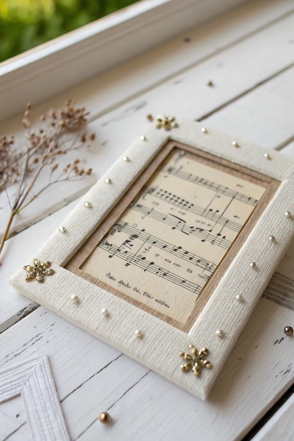 Melodic Elegance: A Minimalist Shaker Card for Music Lovers