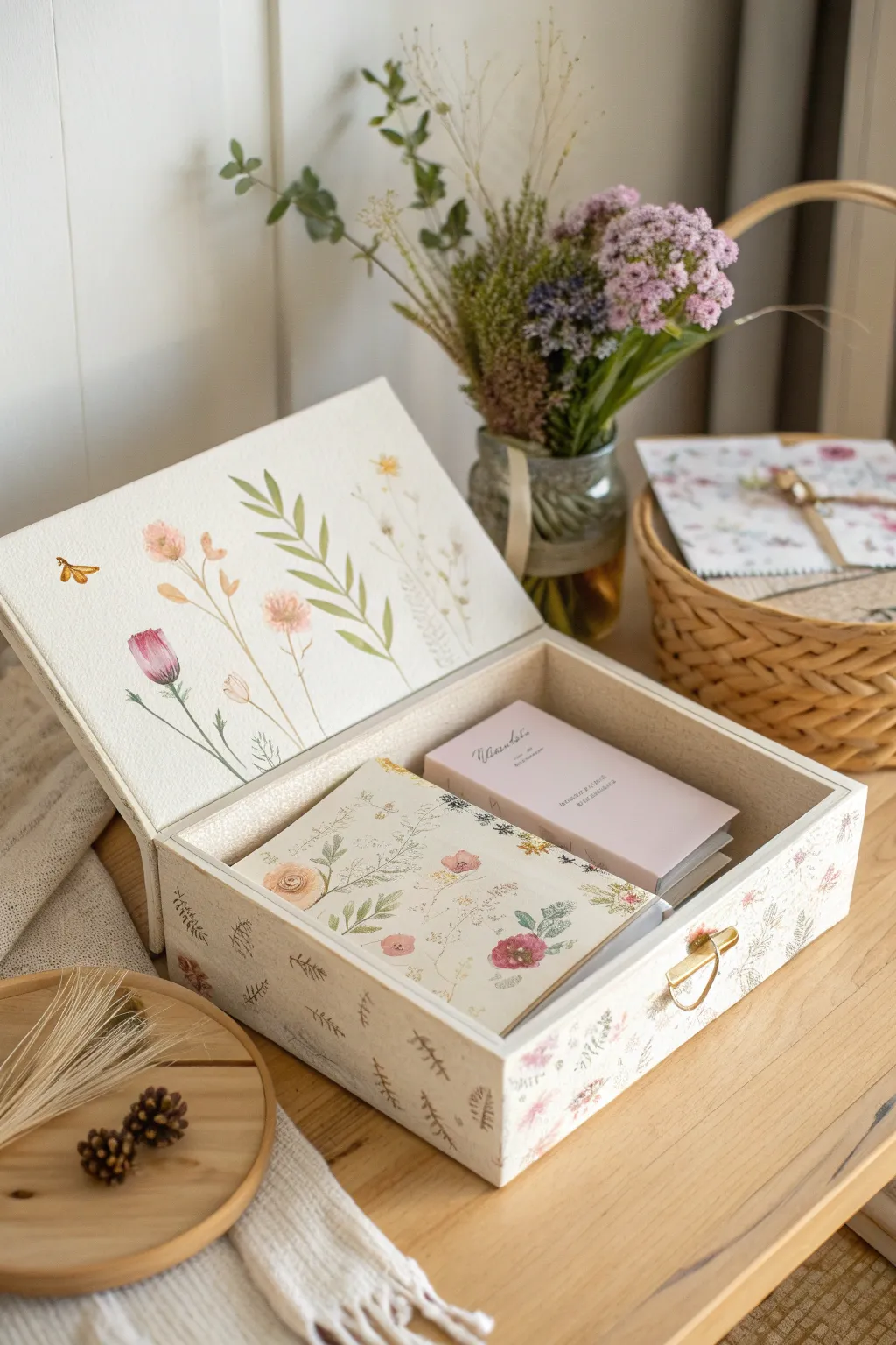 Discover the beauty of memories with this minimalist shoe box ofrenda, where simplicity meets heartfelt interaction.