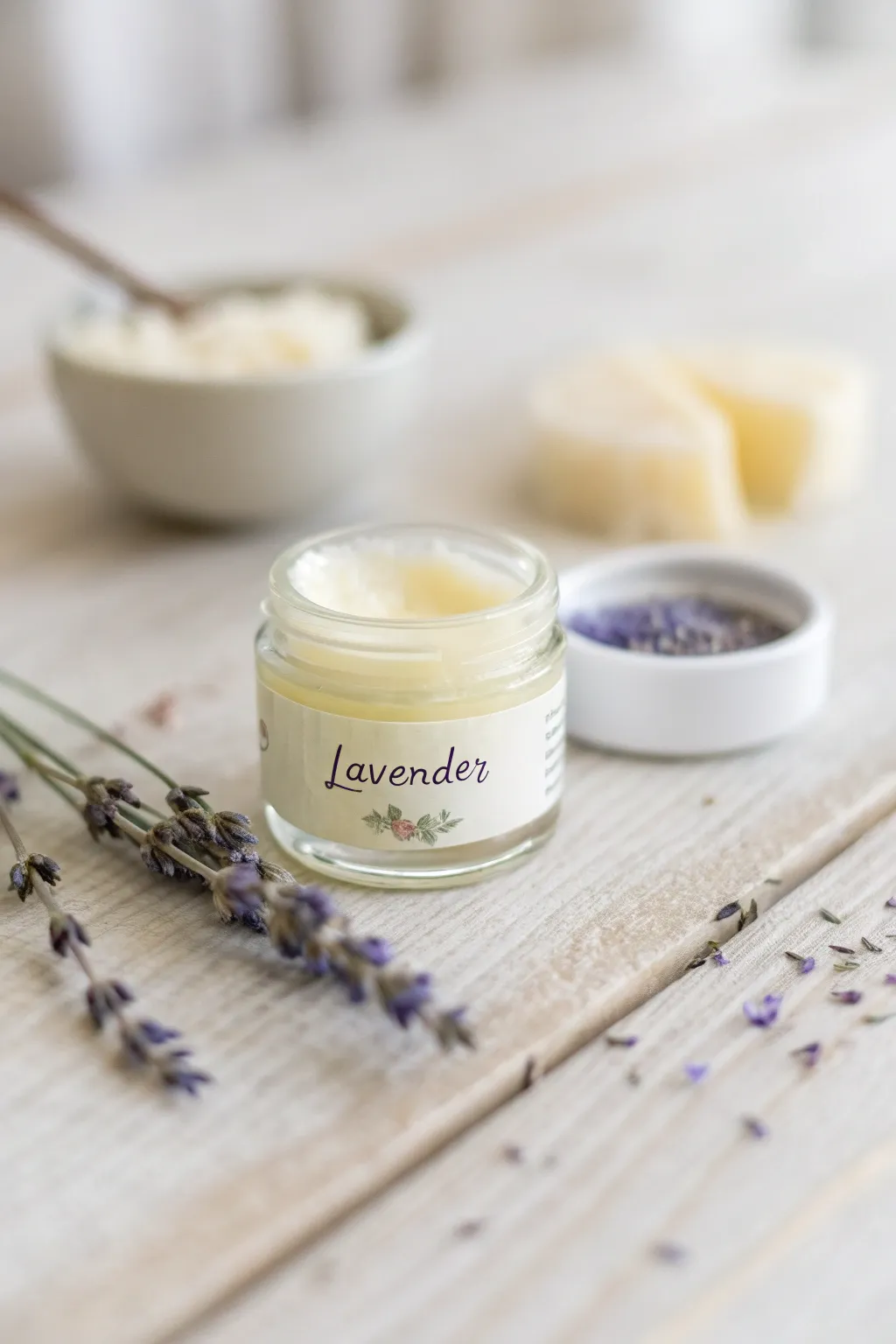 Craft your own luxurious lip balm with nature's best ingredients 🌿✨ #DIYBeauty #MinimalistCrafts