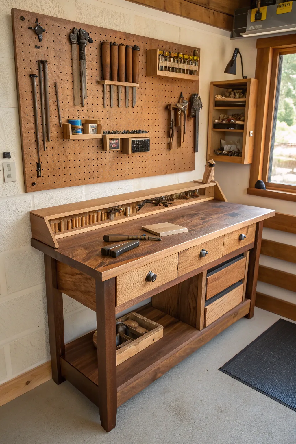 Discover the art of organization in a craftsman's paradise.