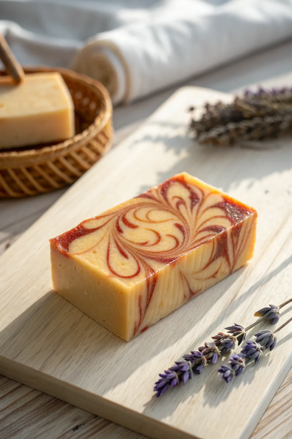Discover the allure of saffron spice in every handcrafted bar.