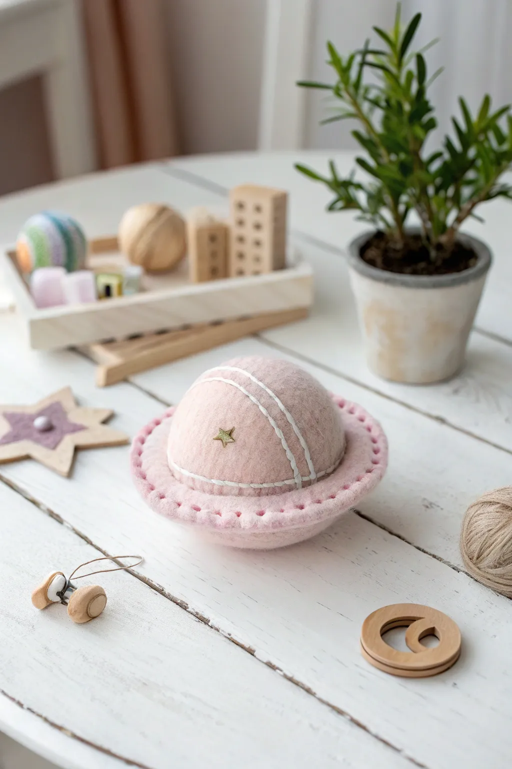 Explore the cosmos with these charming felt finger puppets—perfect for little hands and big imaginations!