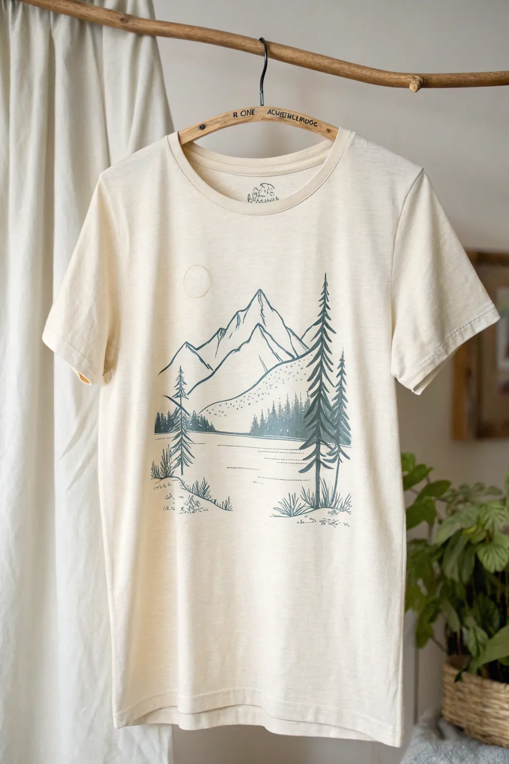 Embrace nature's tranquility with minimalist mountain landscape designs on your tee. Perfect for bringing the outdoors in.
