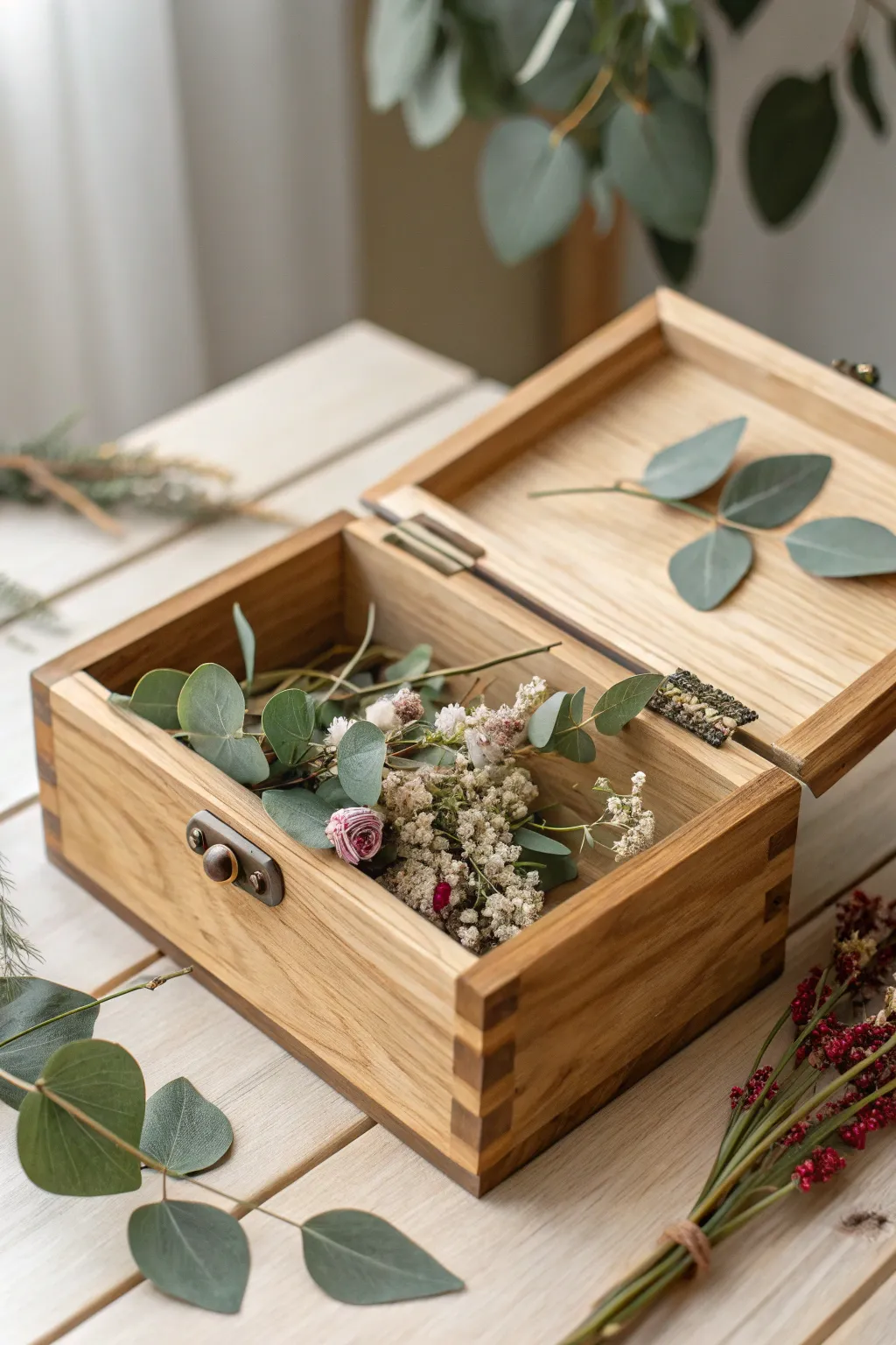 Embrace the beauty of simplicity with natural elements in your trousseau. 🌿✨