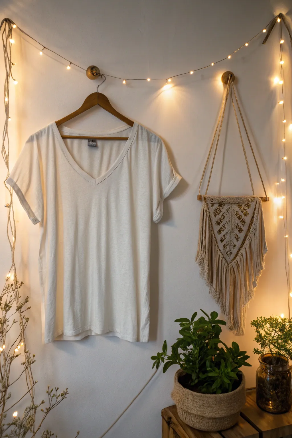 Highlight your style with a beautifully lit t-shirt display that turns simplicity into art.
