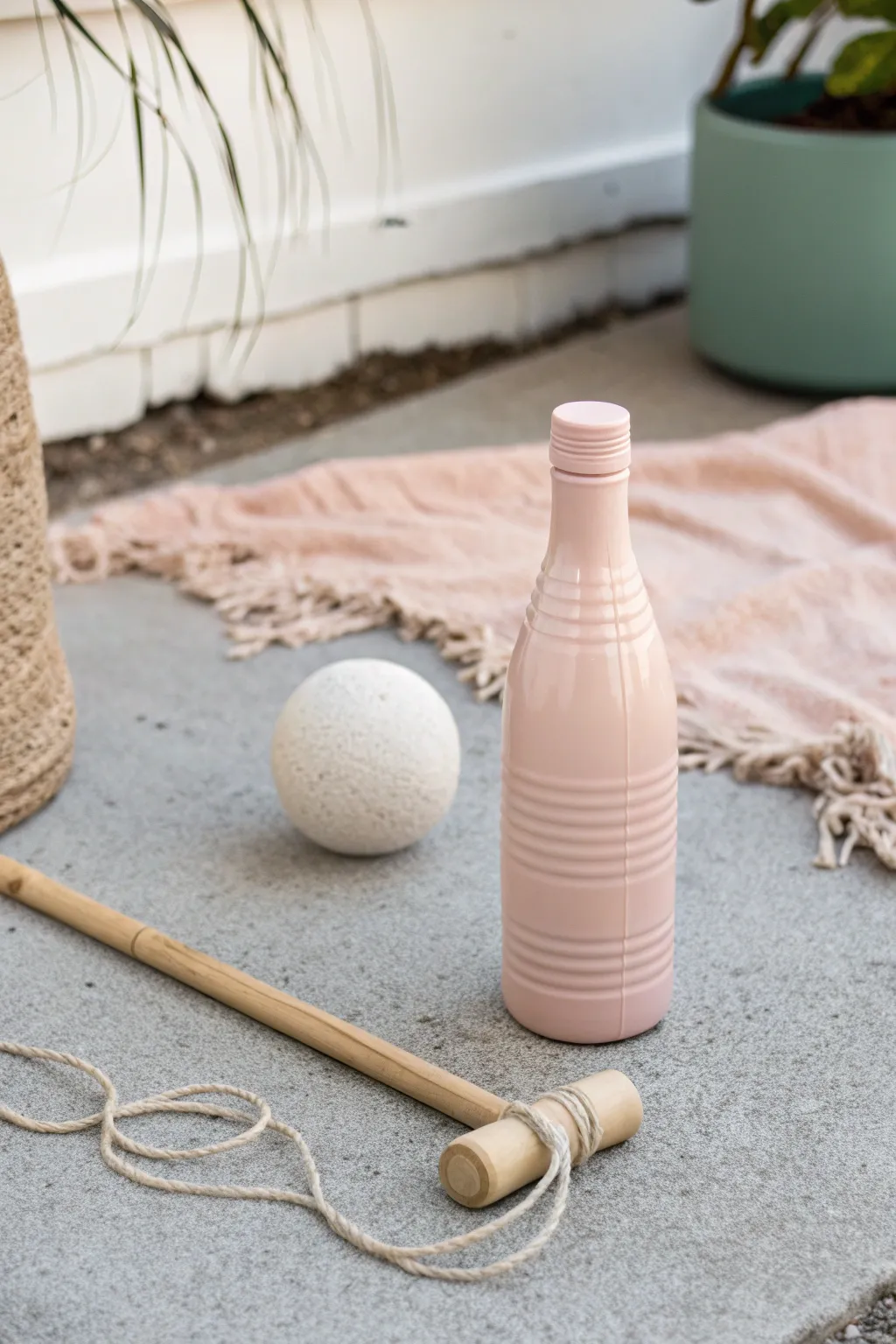 Sustainably playful: A beautifully crafted cup-and-ball game for endless fun.