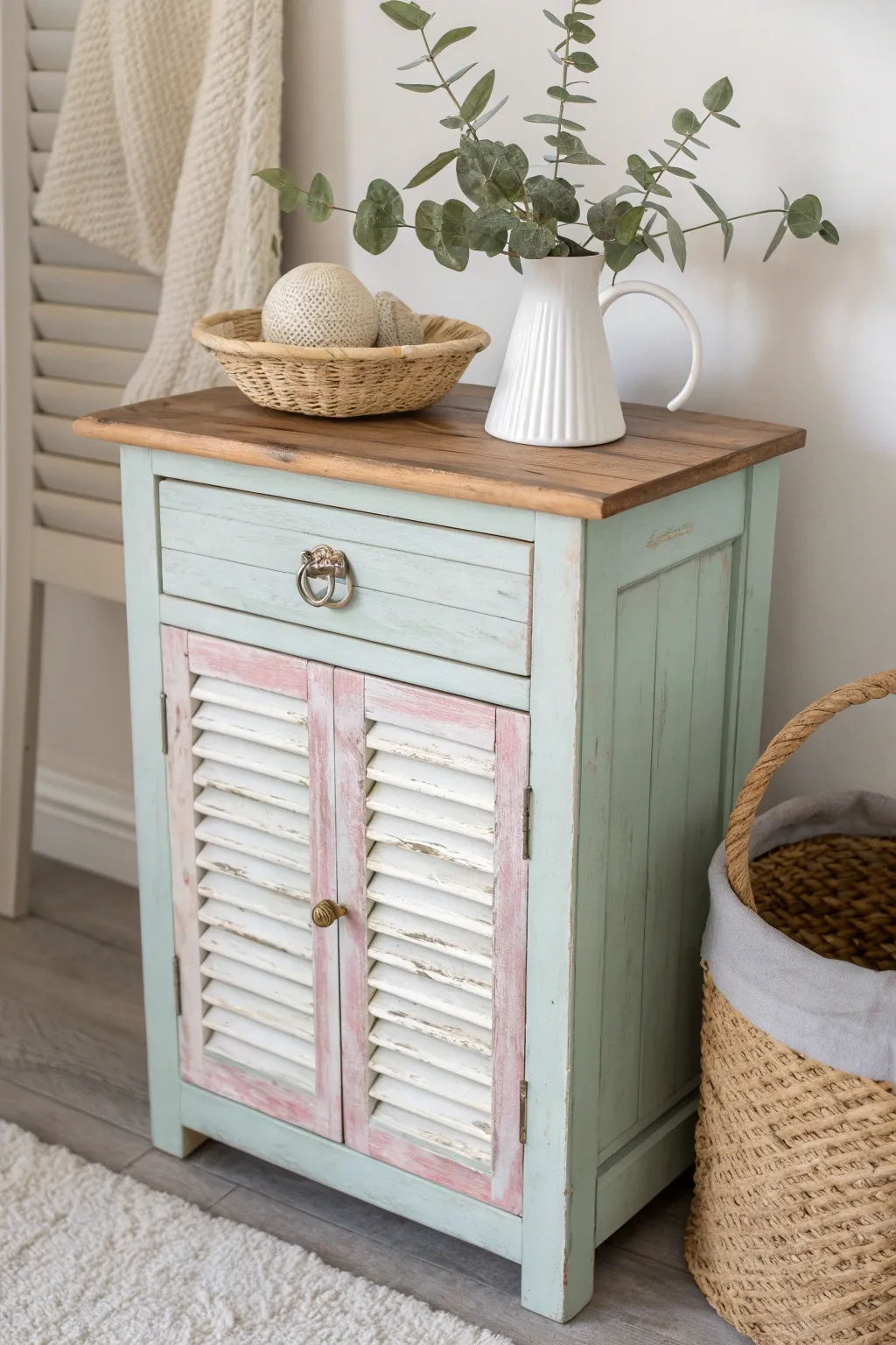 Transform your space with Shutter Chic: A blend of rustic charm and minimalist elegance.