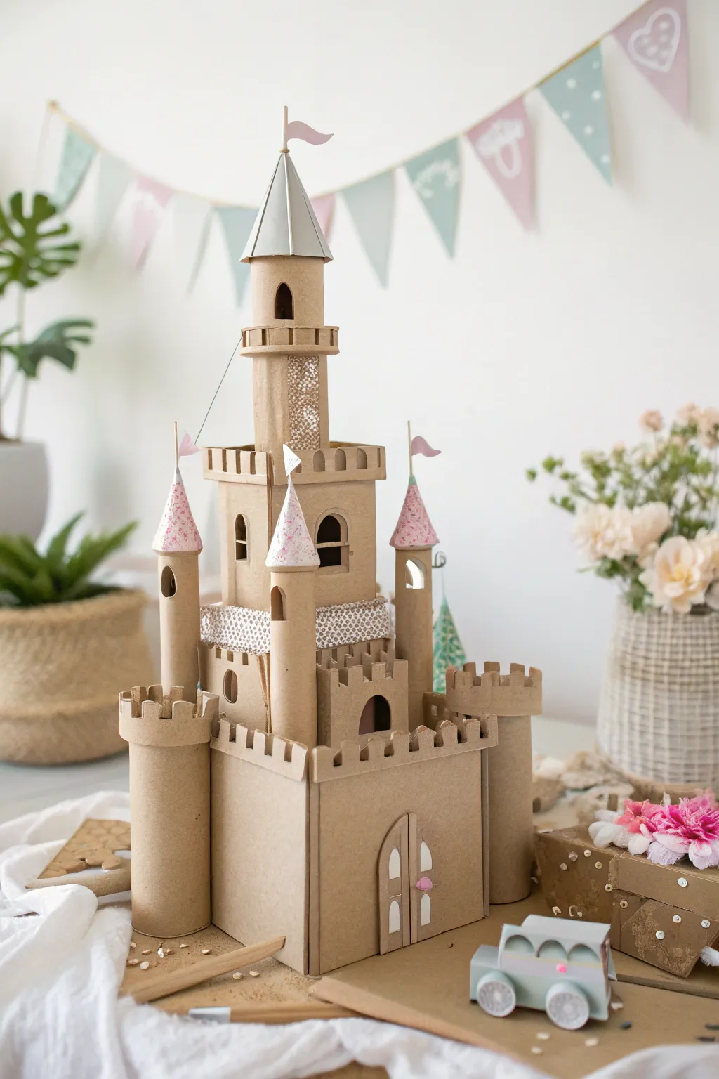 Enchant your classroom with a magical castle box, crafted with love and creativity!