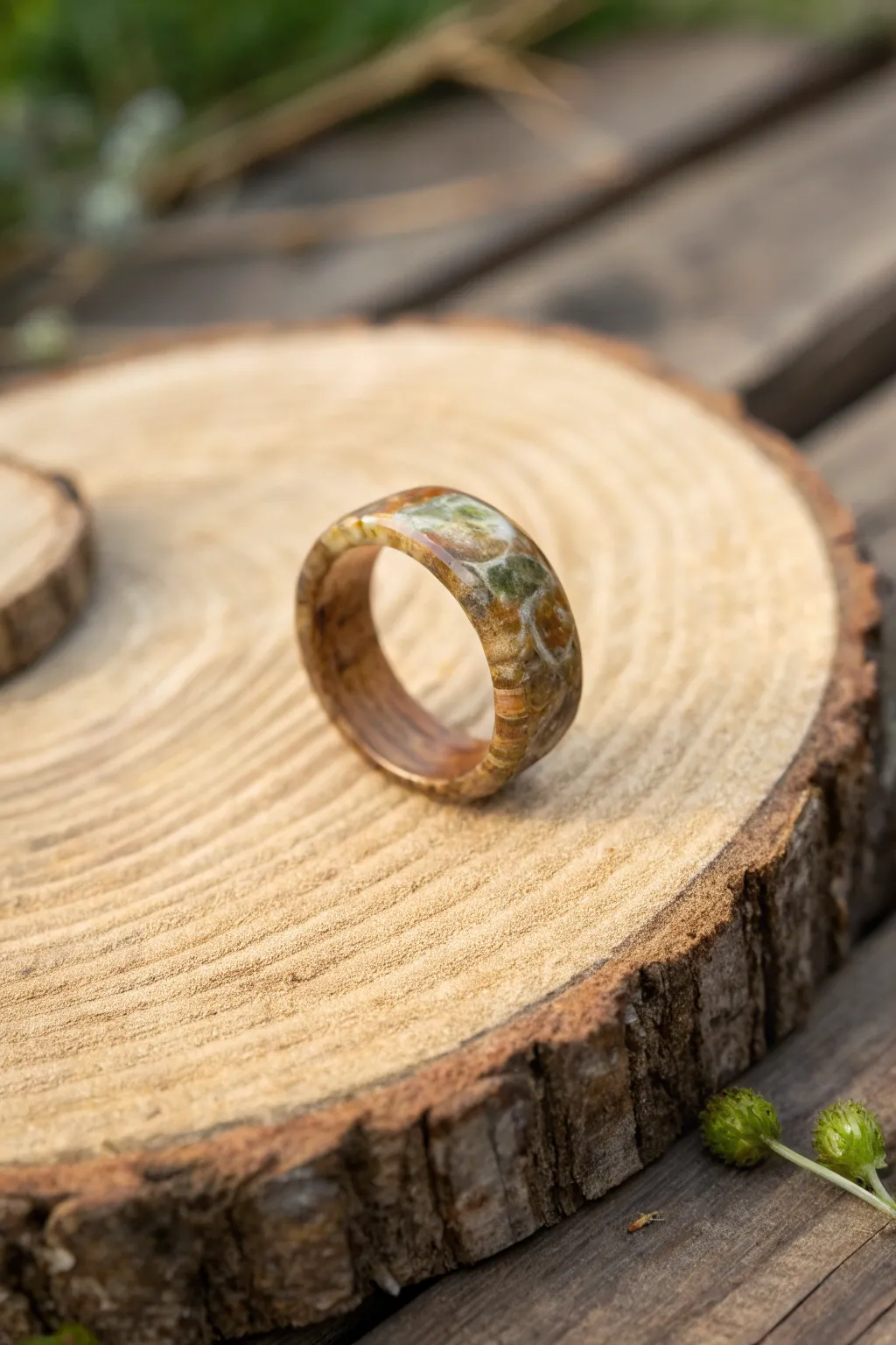 Eco-friendly design meets elegance in this wax ring.
