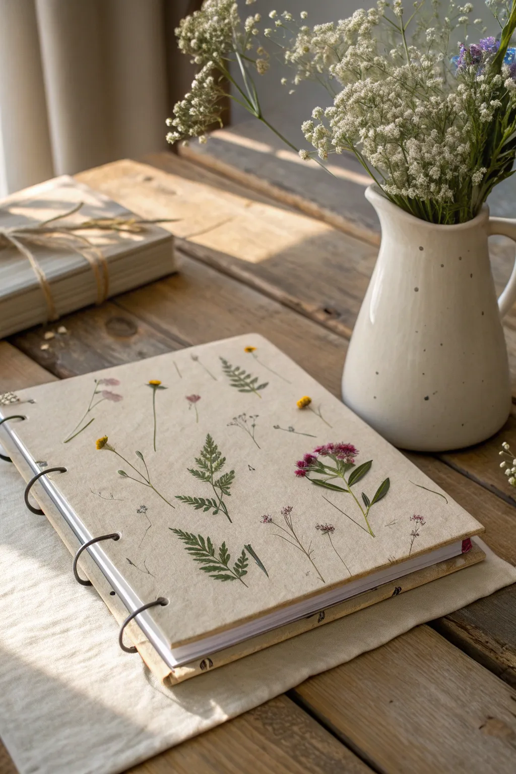 Embrace sustainable elegance with this eco-inspired wedding binder. Perfect for the mindful bride seeking natural beauty and simplicity.