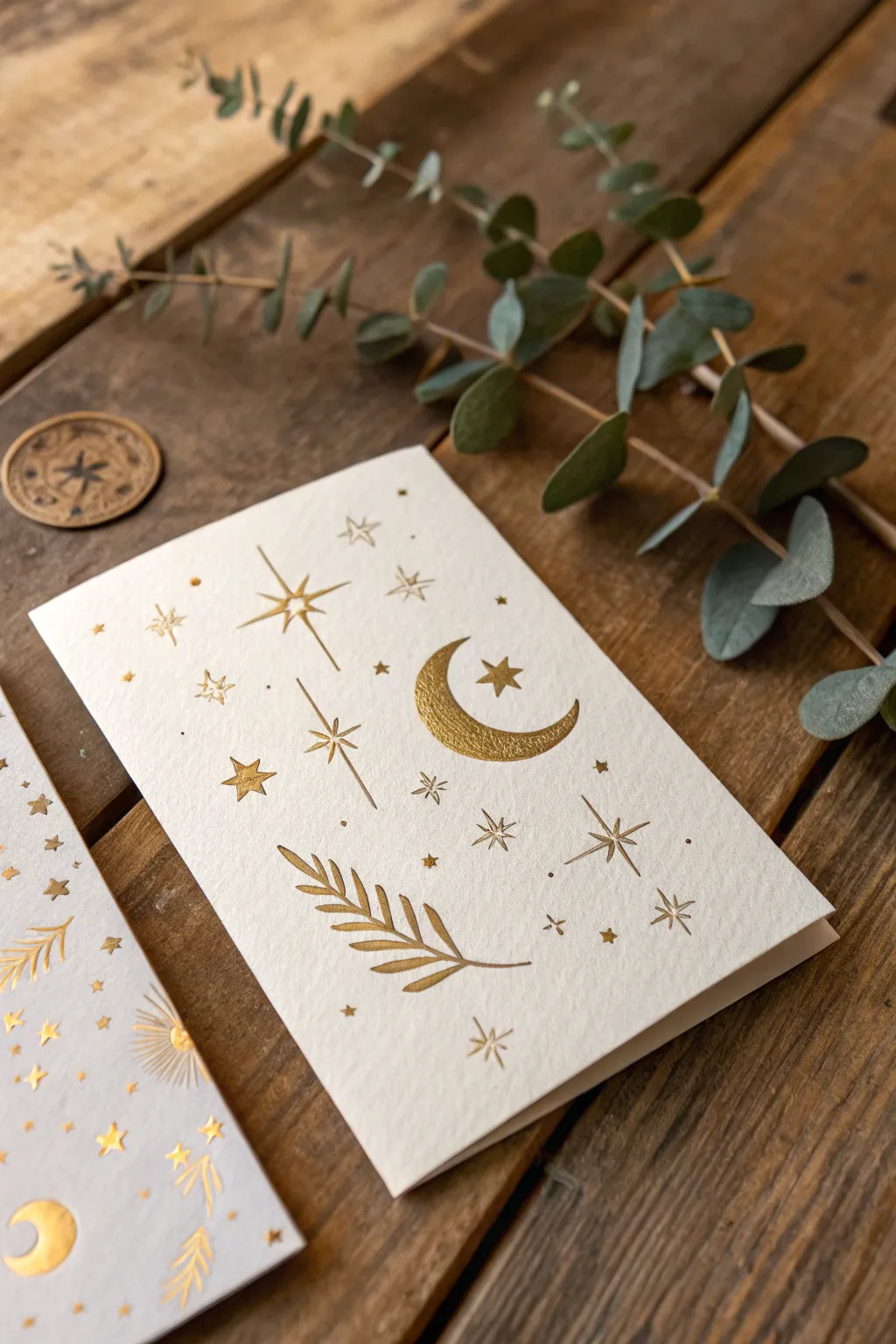 Embrace the magic of the night sky with celestial wedding cards that whisper elegance and wonder.