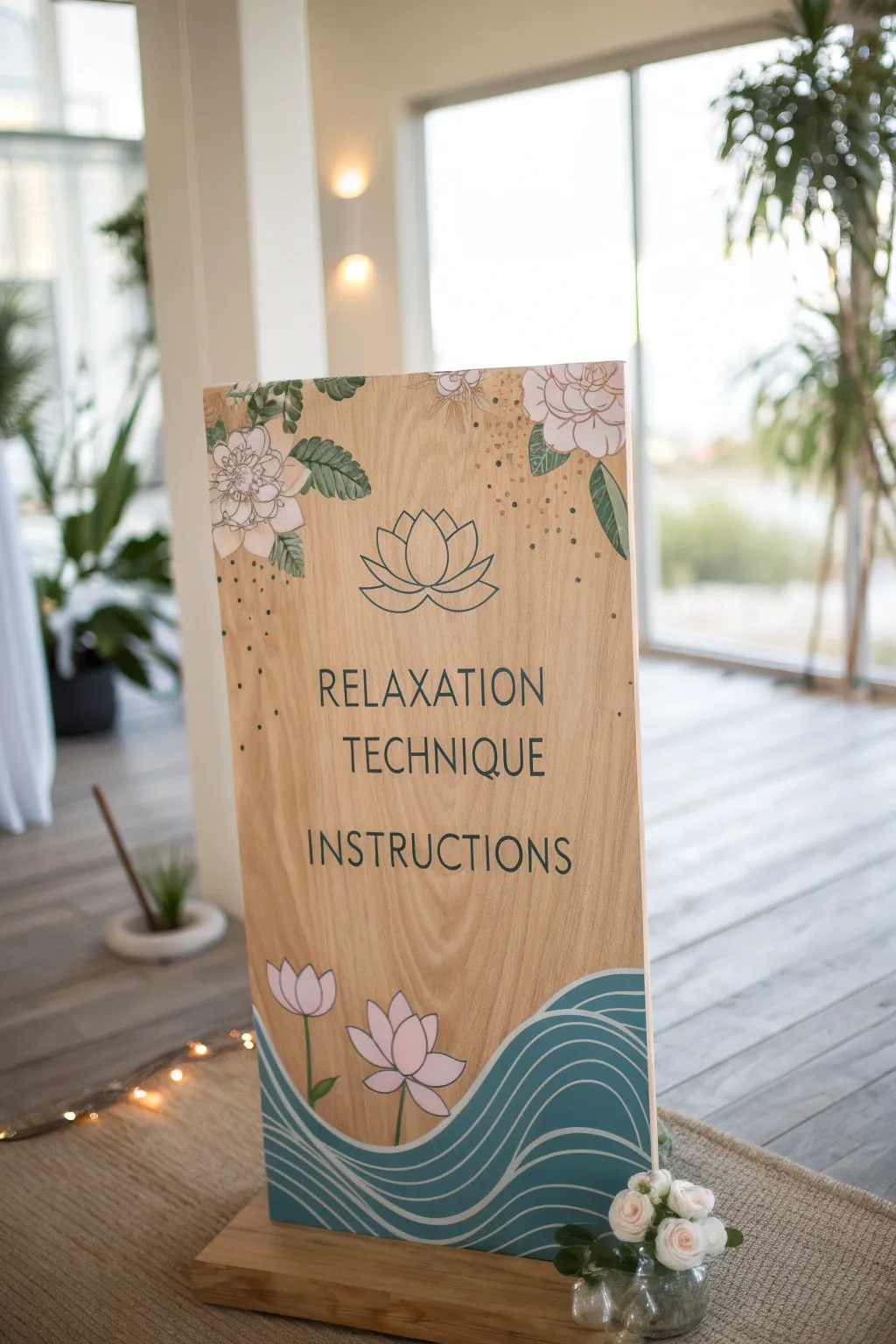 Relaxation techniques to promote peace and calm.
